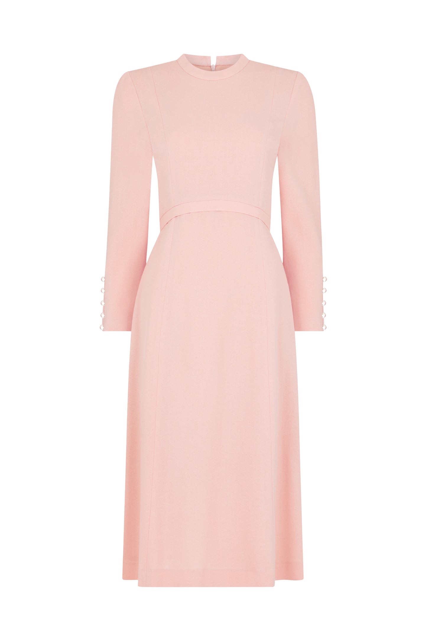 Oxley Fit And Flare Dress - Tea Rose