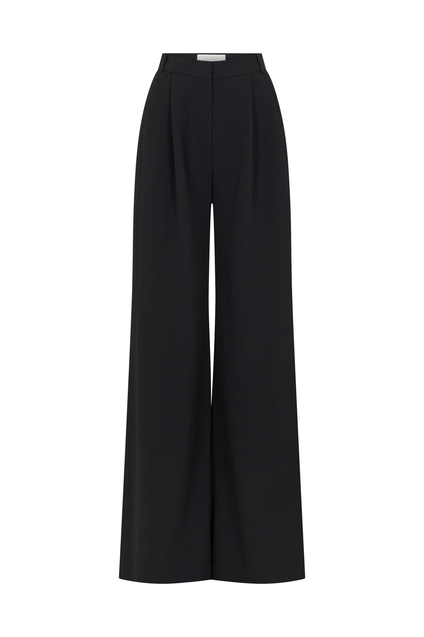 Sinclair Stretch Crepe Trousers - Black