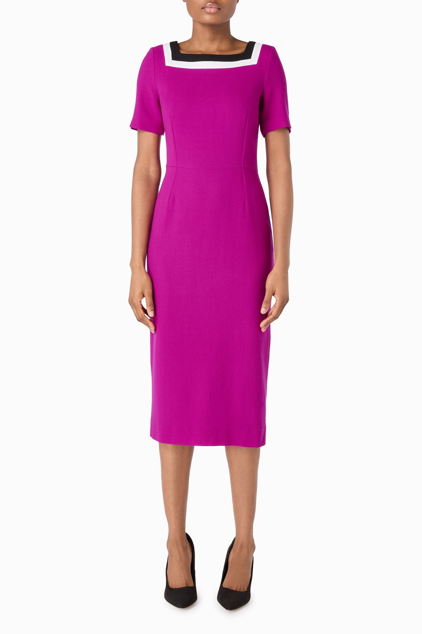 Davina Dress - Magenta