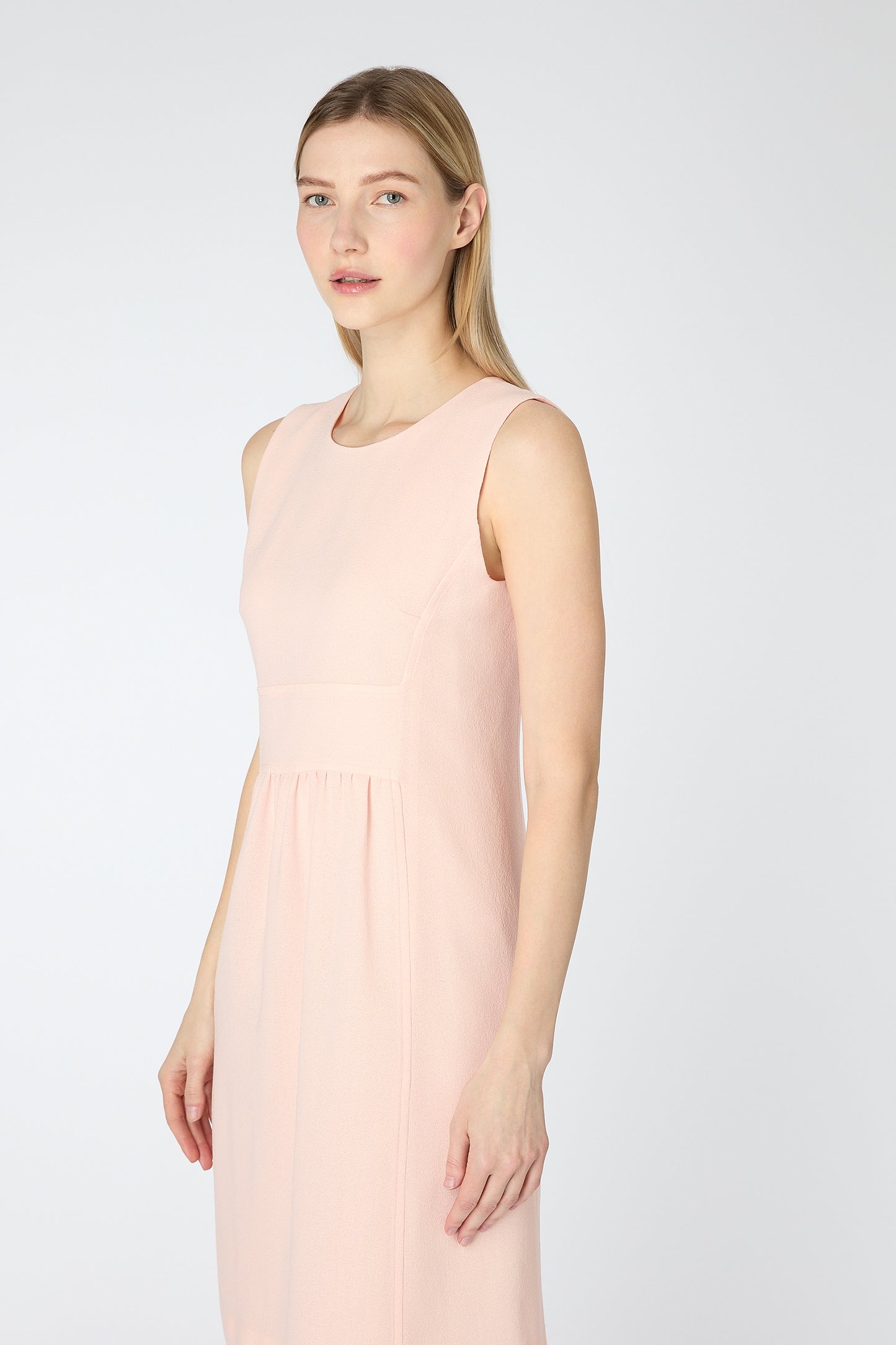 Kendal Sleeveless Shift Dress - Petal Pink