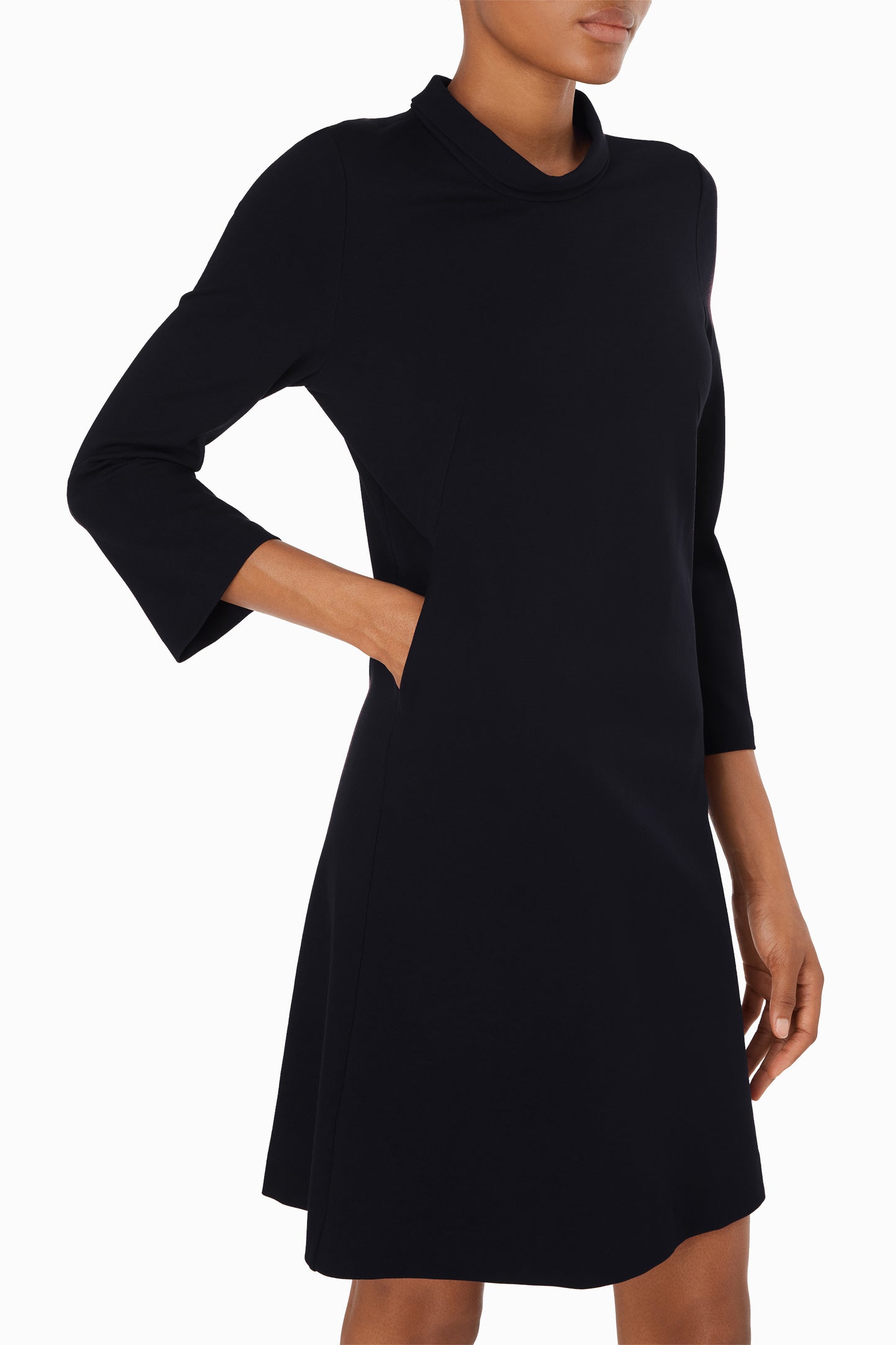 Orly Jersey Dress - Dark Navy