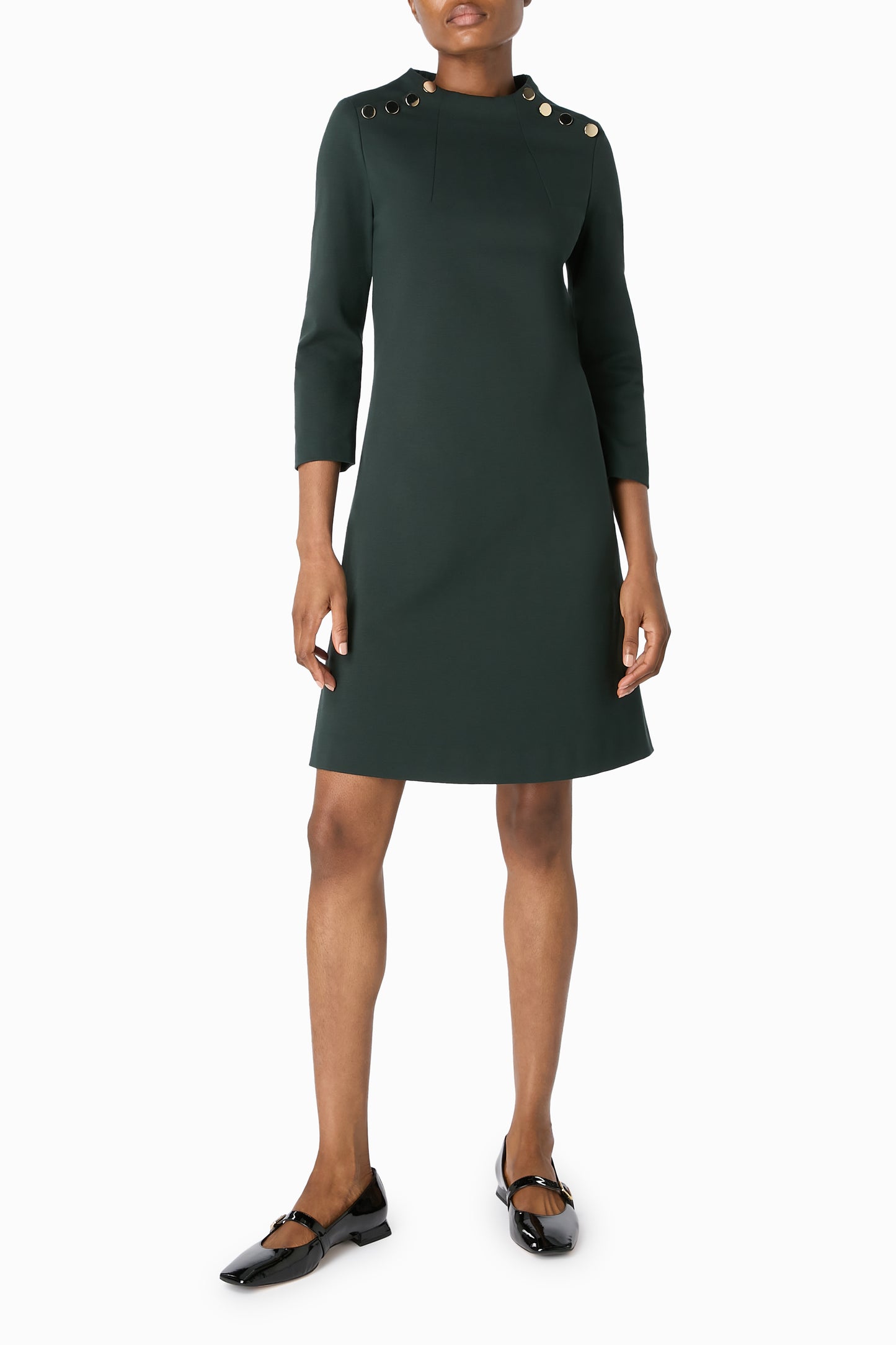 Phoenix Dress - Hunter Green