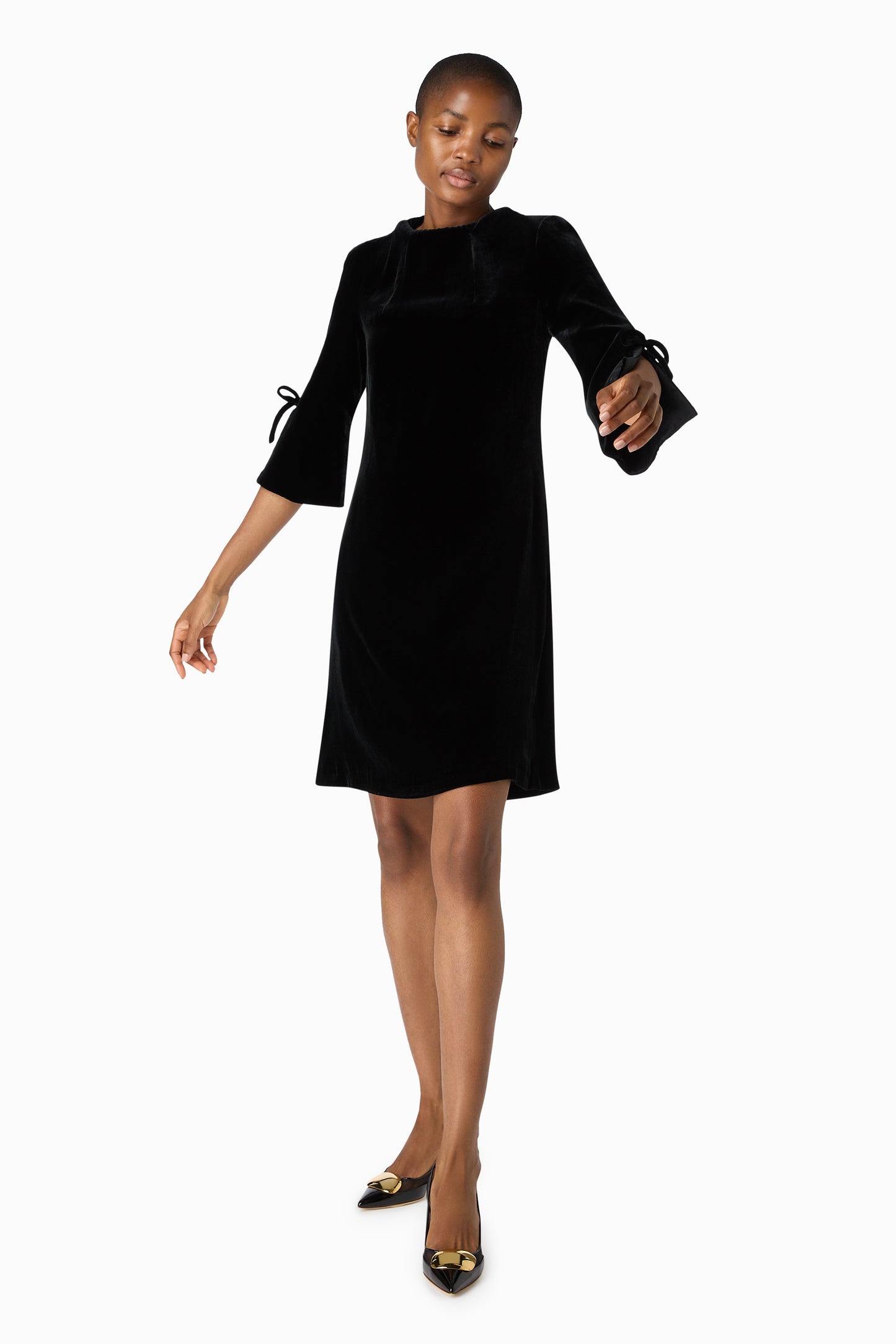 Ravenna Tunic Dress - Black