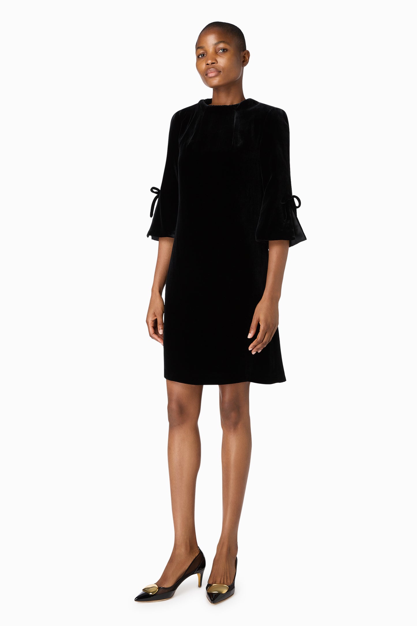 Ravenna Tunic Dress - Black