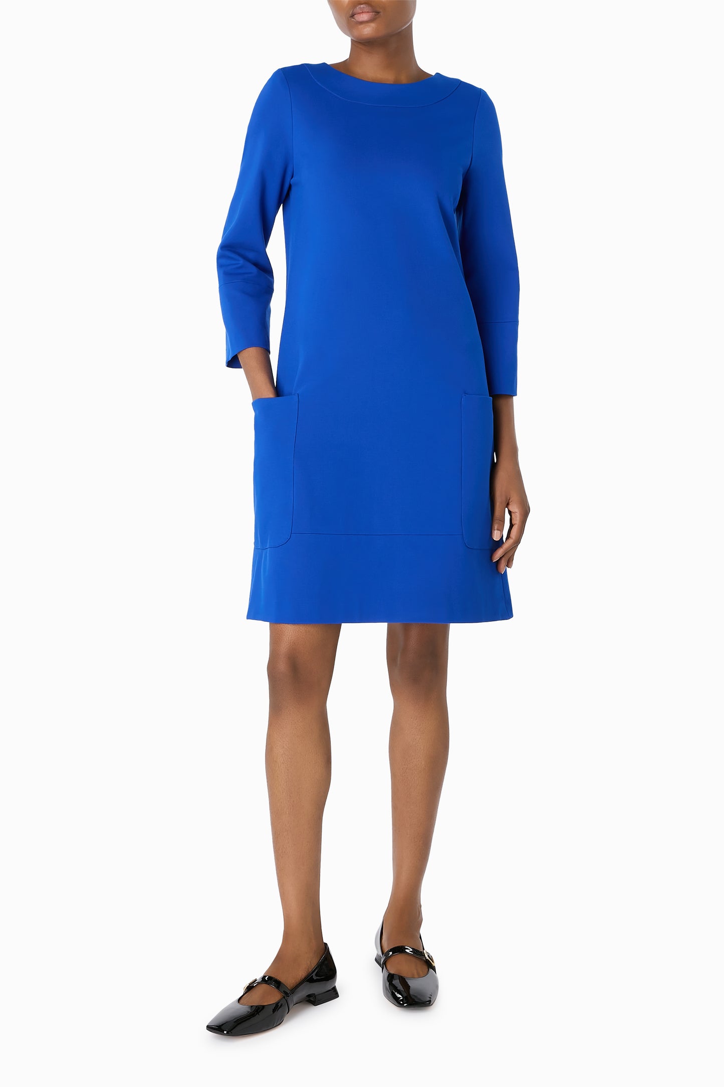 Ren Jersey Dress - Sapphire