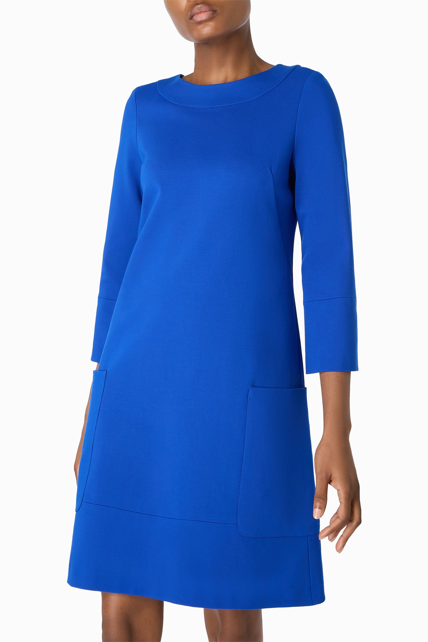 Ren Jersey Dress - Sapphire
