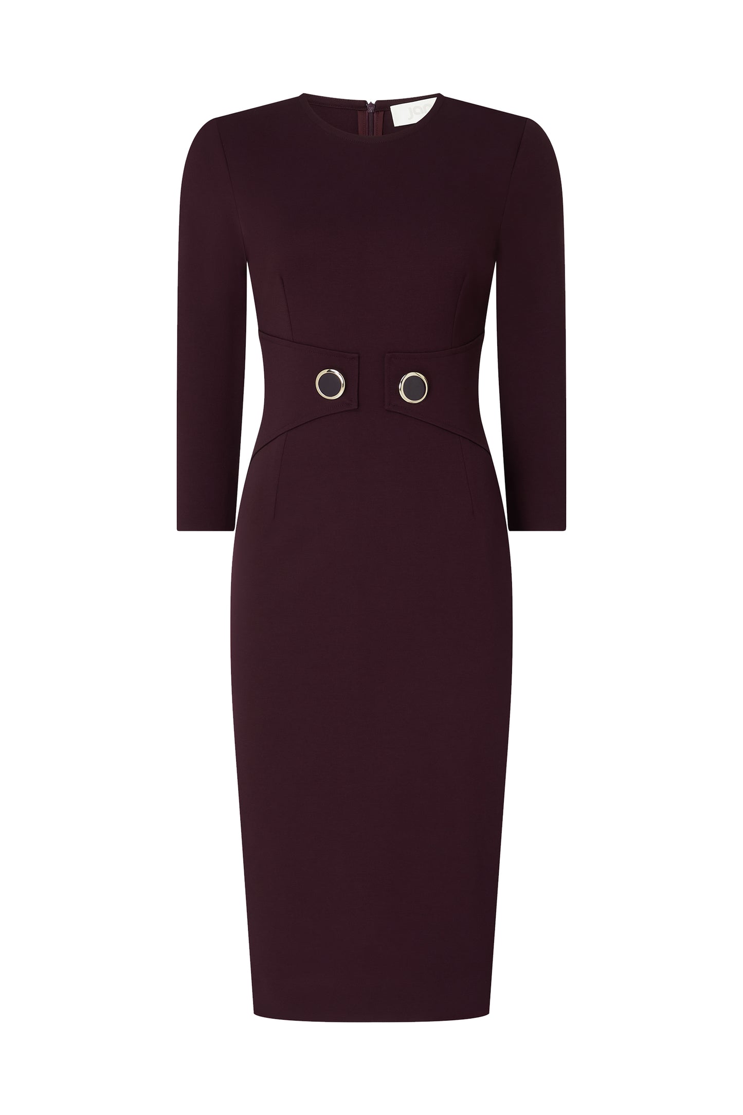 Sadie Pencil Dress - Damson