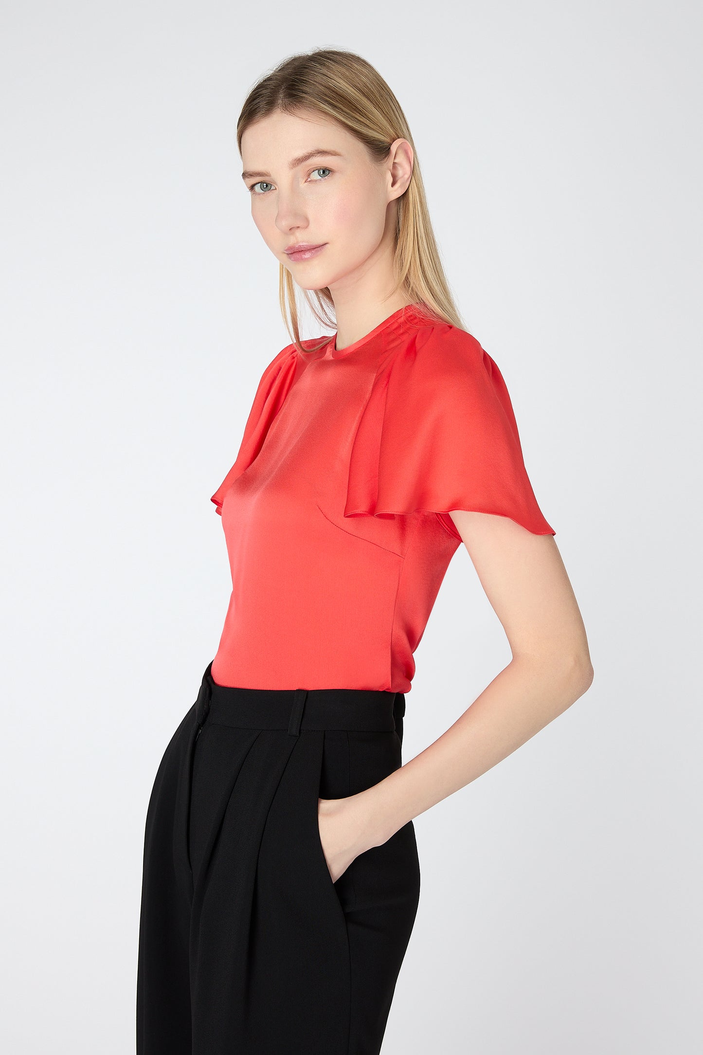Saturn Georgette Blouse - Venice