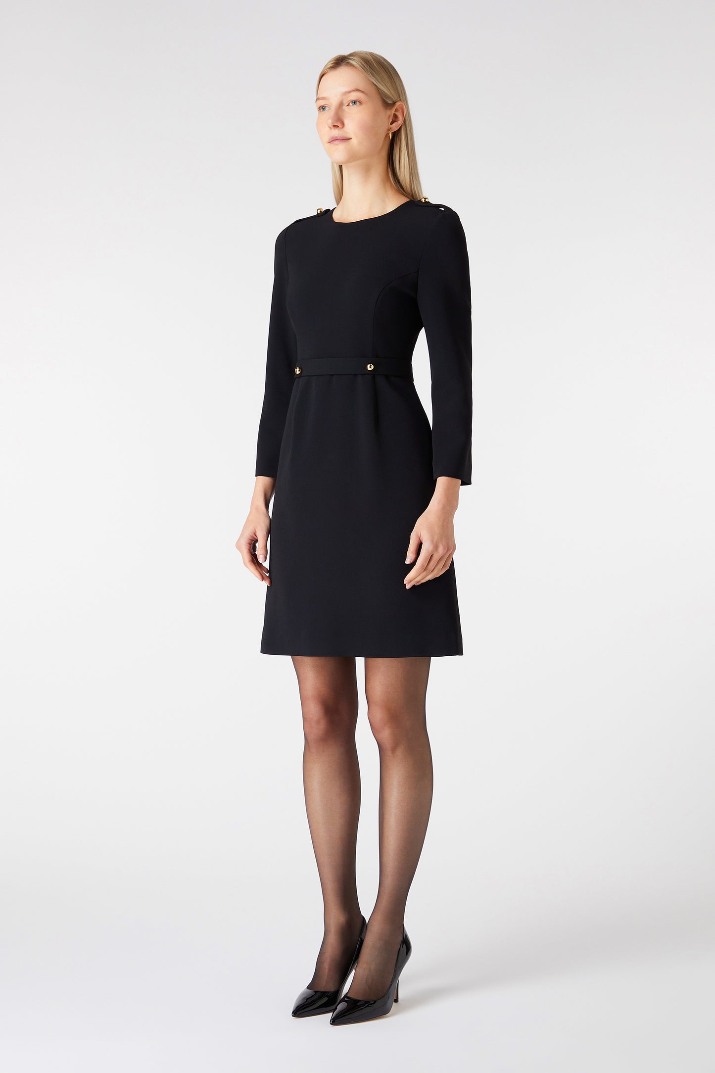 Shay Shift Dress - Black