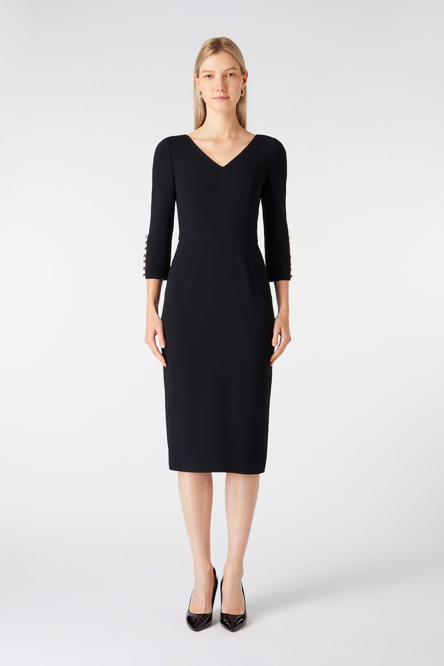 Sydney Pencil Dress - Black