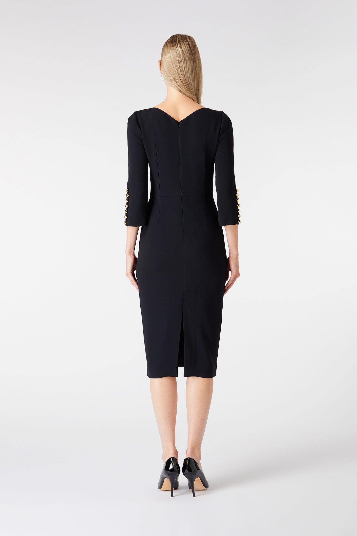 Sydney Pencil Dress - Black
