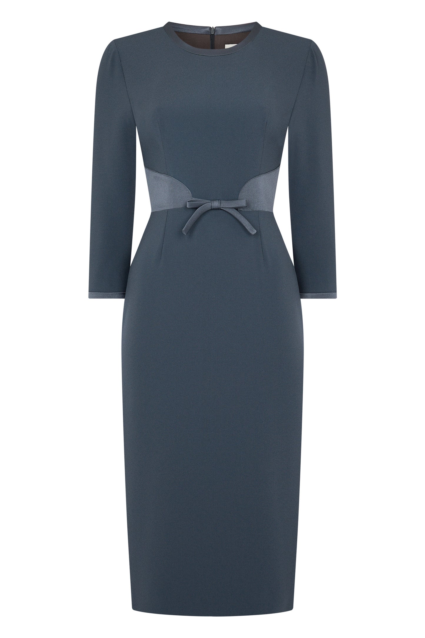 Talita Cady Pencil Dress - Shadow Grey