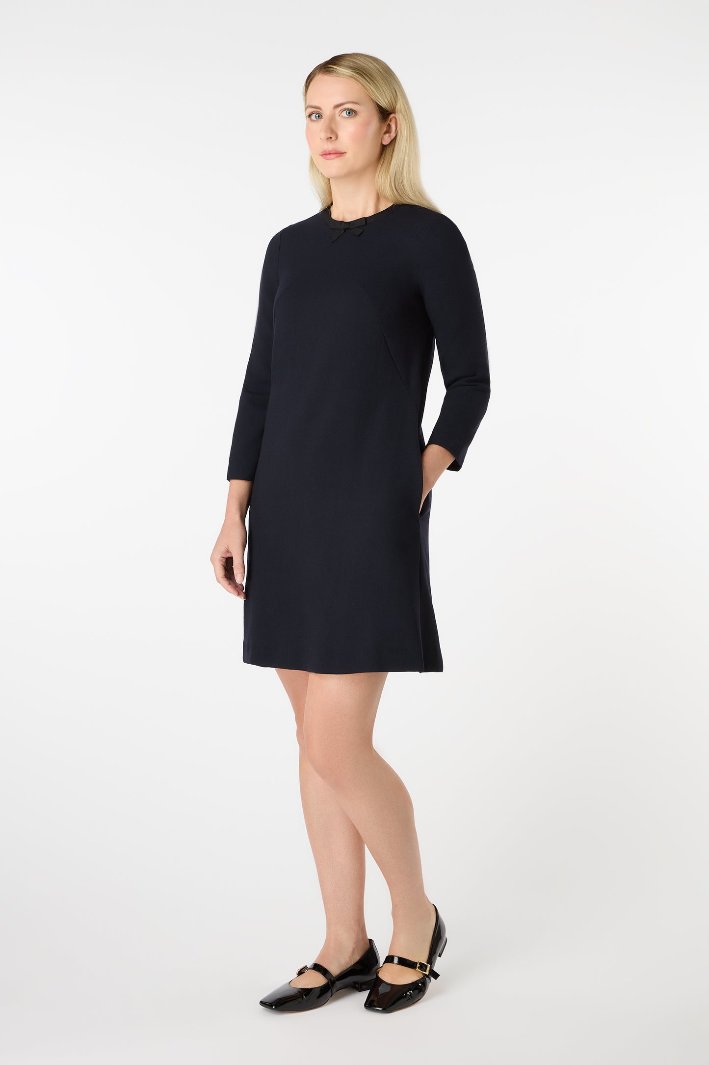 Tara Tunic Dress - Dark Navy