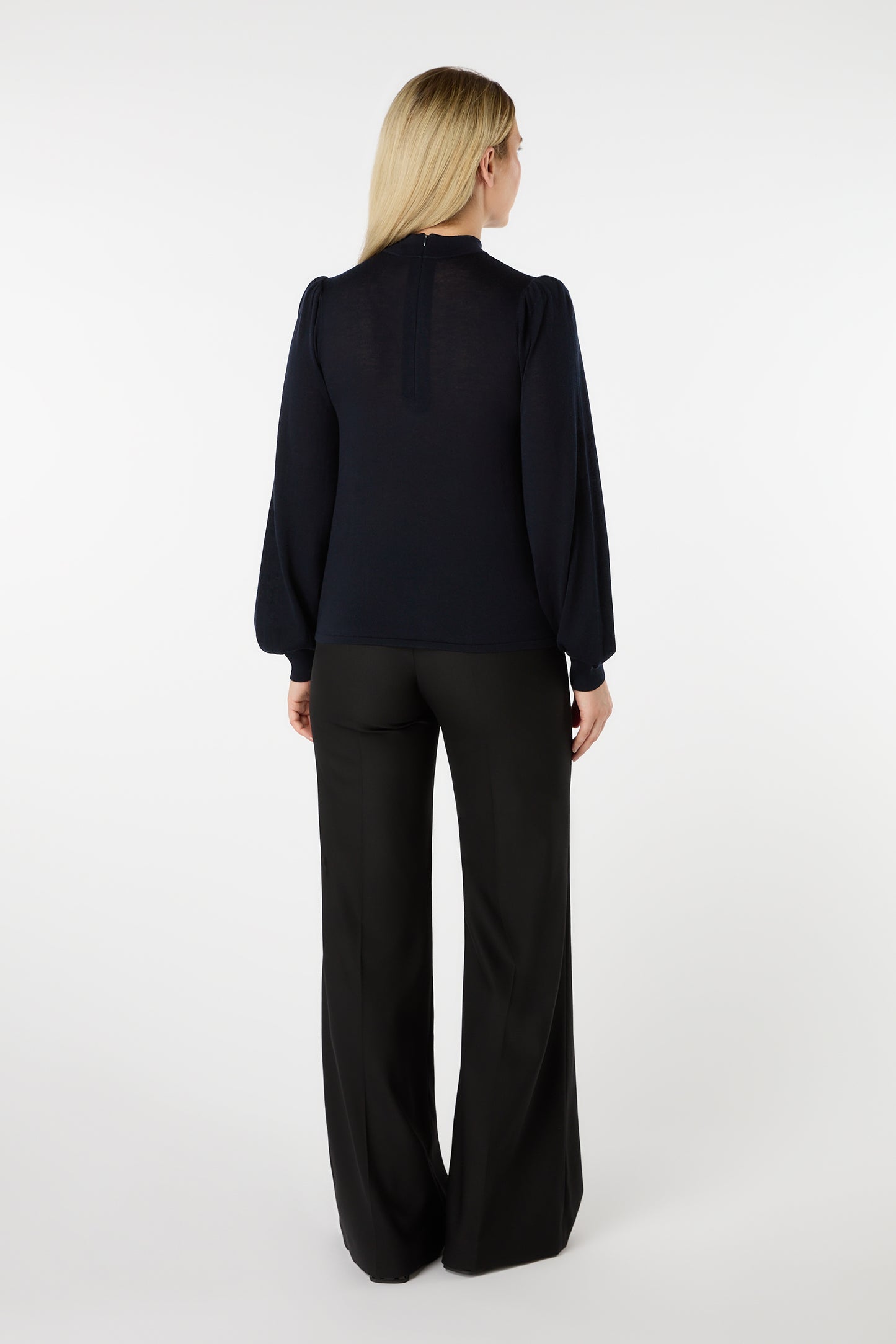 Tasha Knit Top - Dark Navy