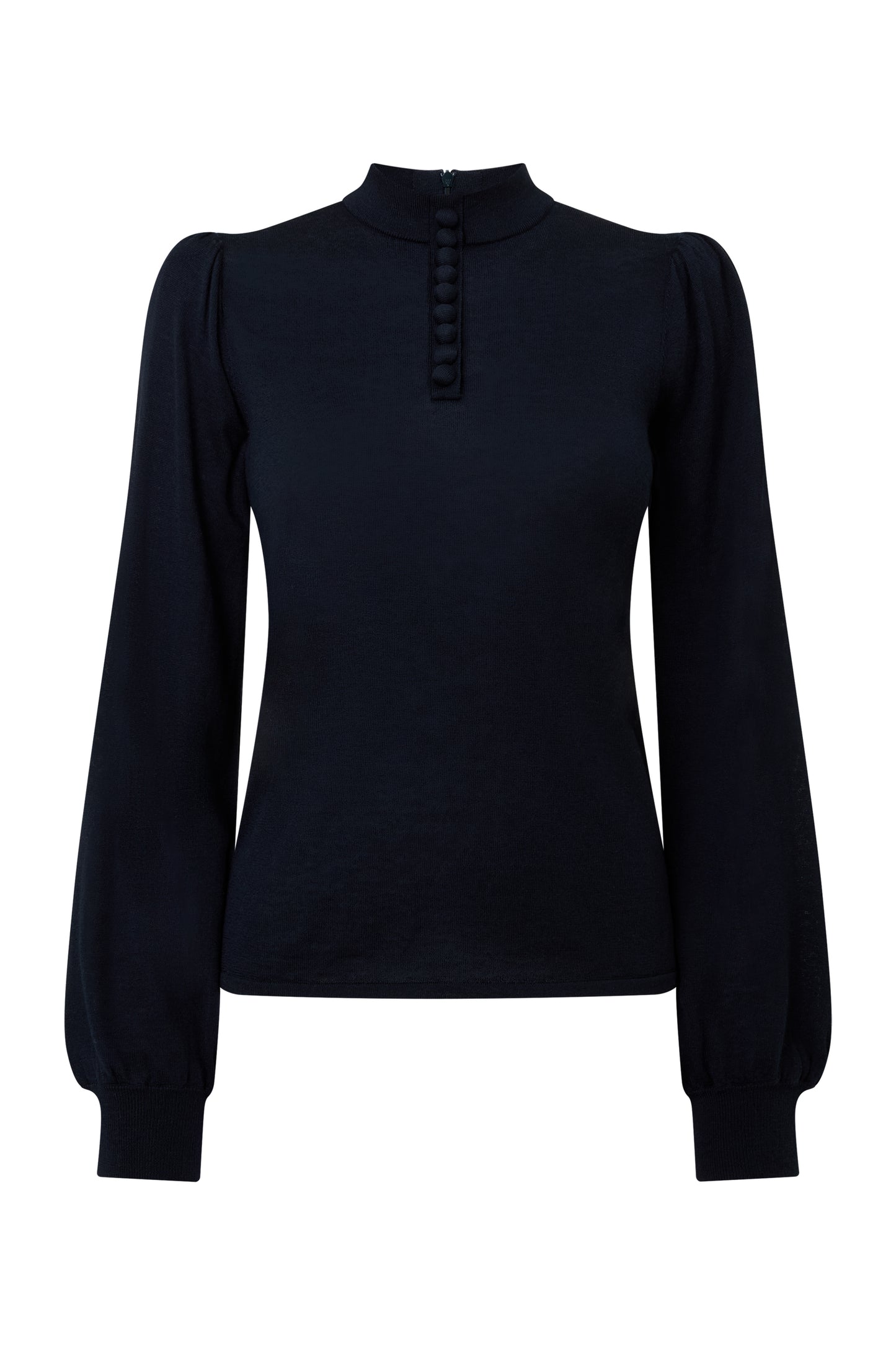 Tasha Knit Top - Dark Navy