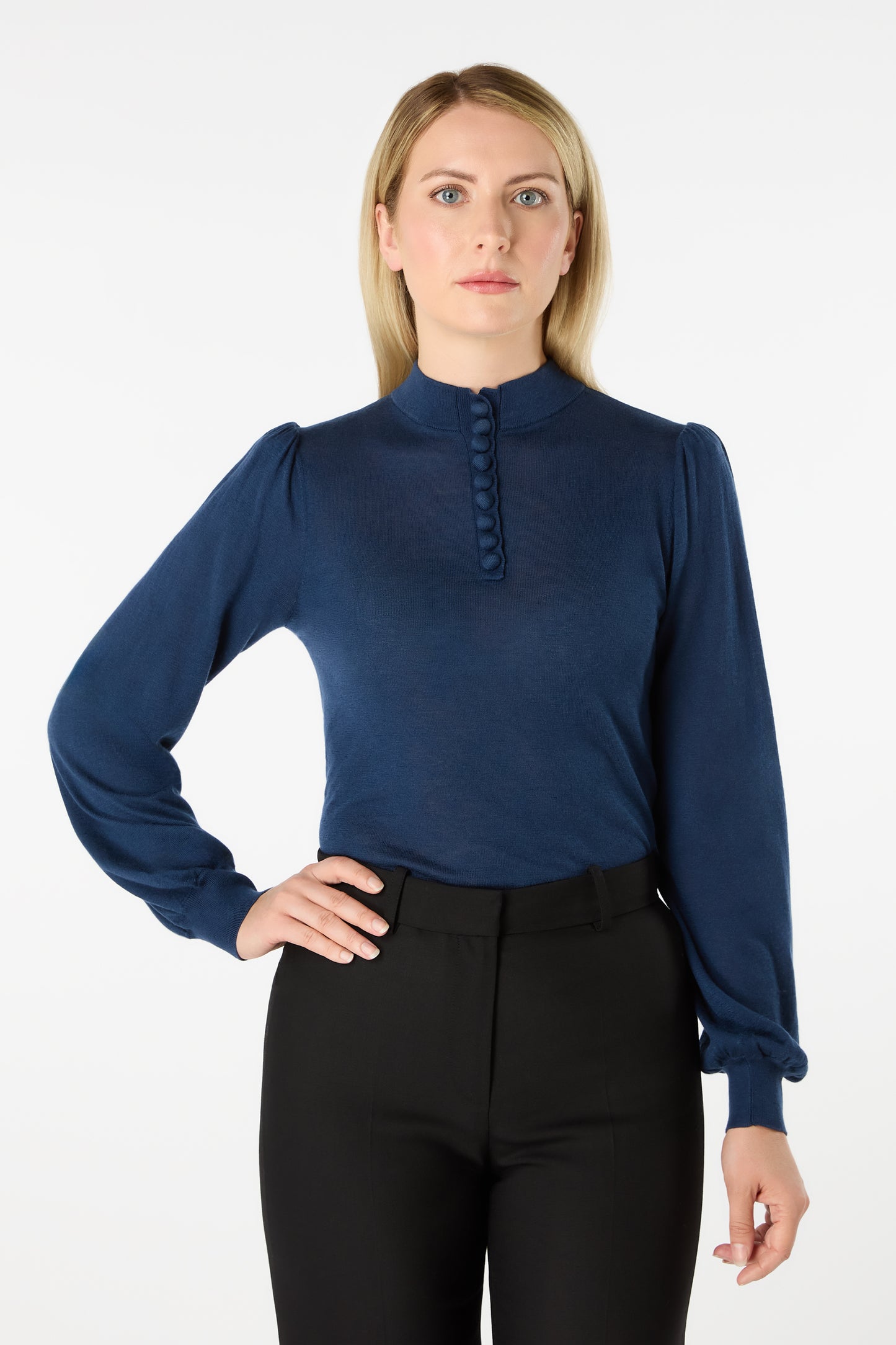 Tasha Knit Top - Ink