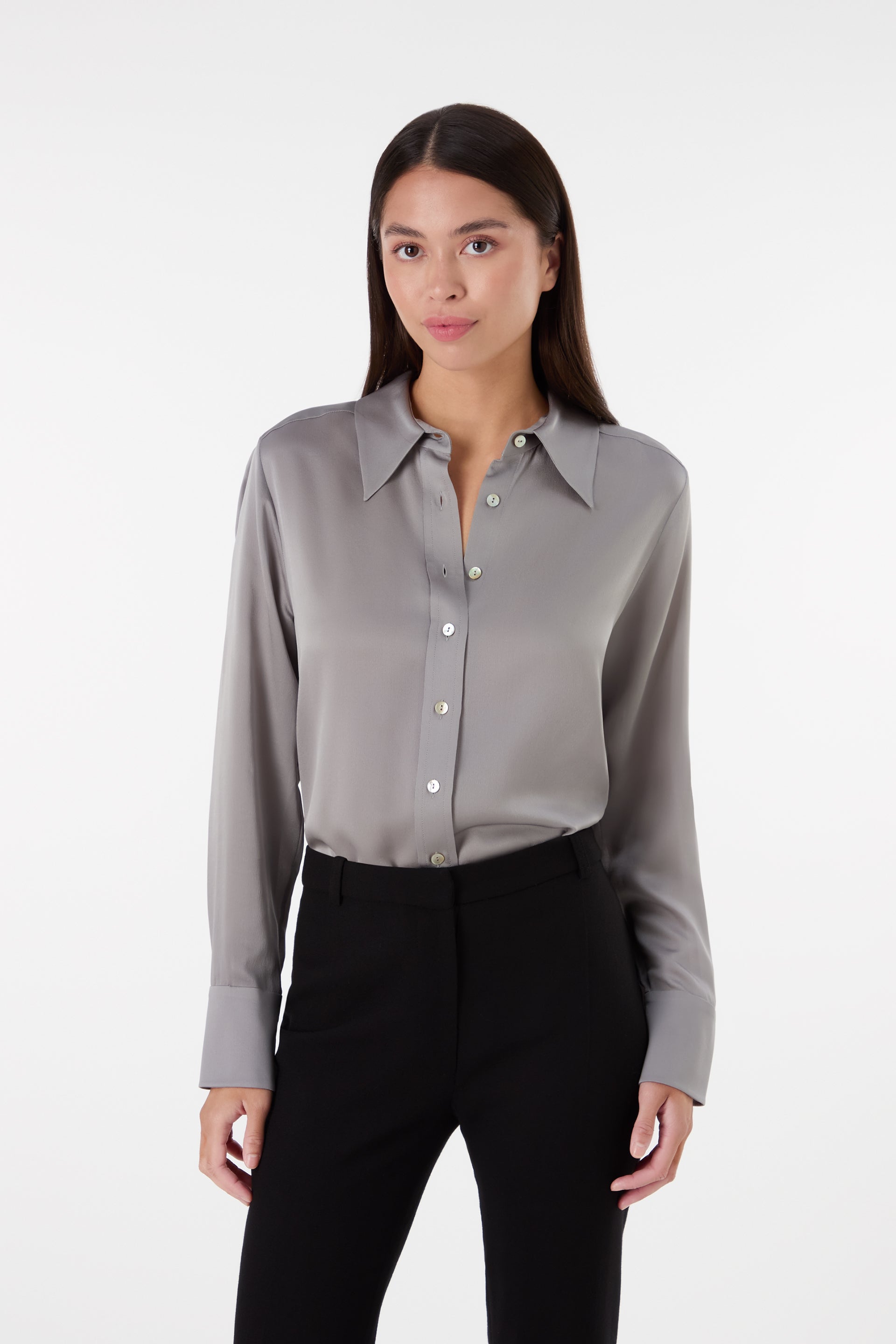 Tay Blouse Silver Grey - Main Image