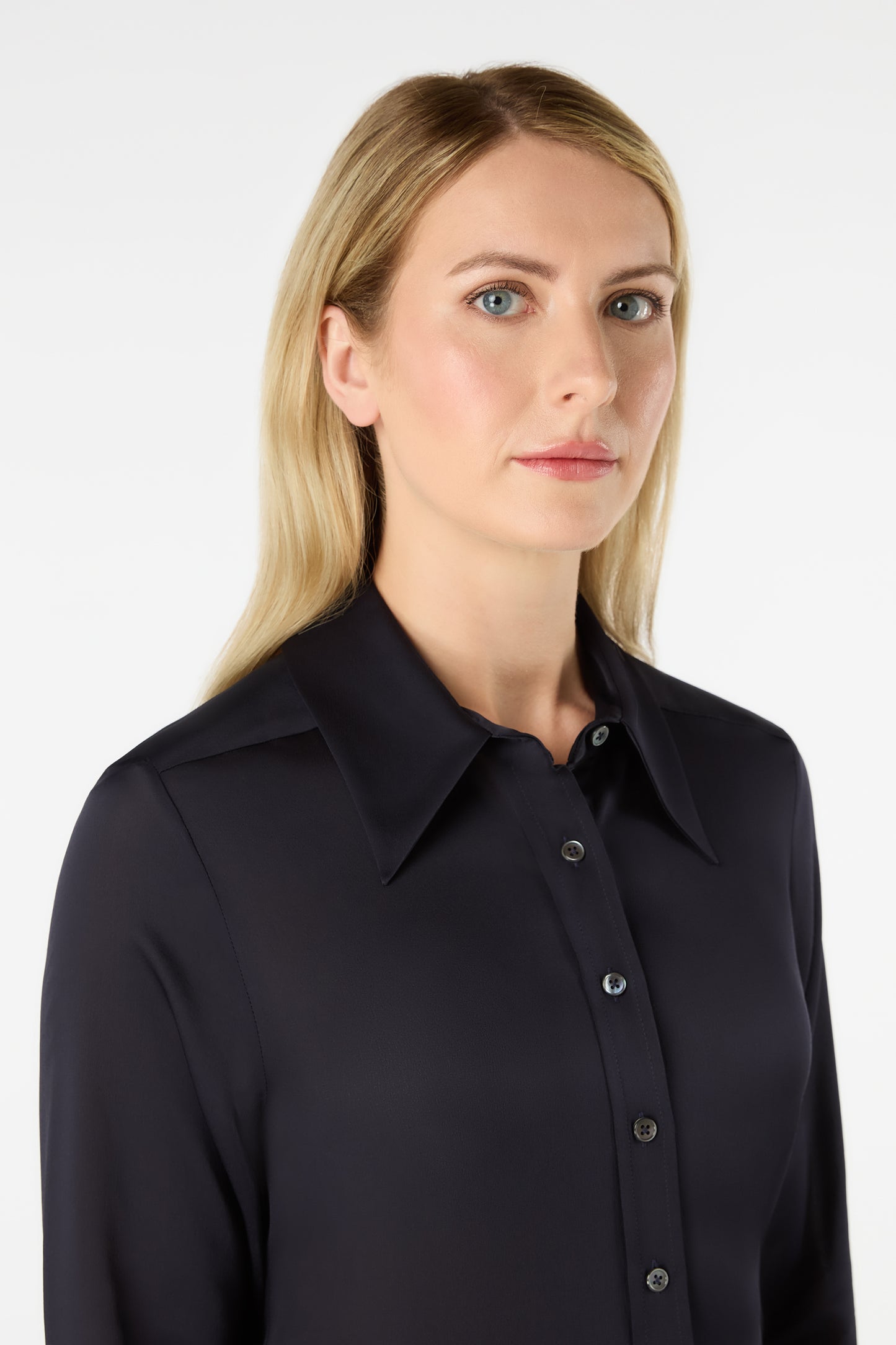 Tay Blouse - Dark Navy