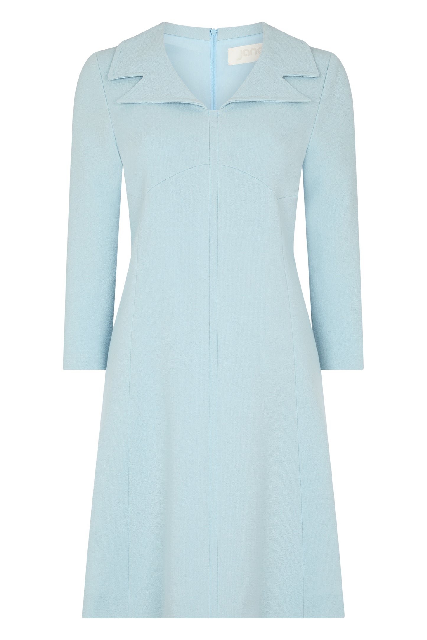 Tia Shift Dress - Frost Blue