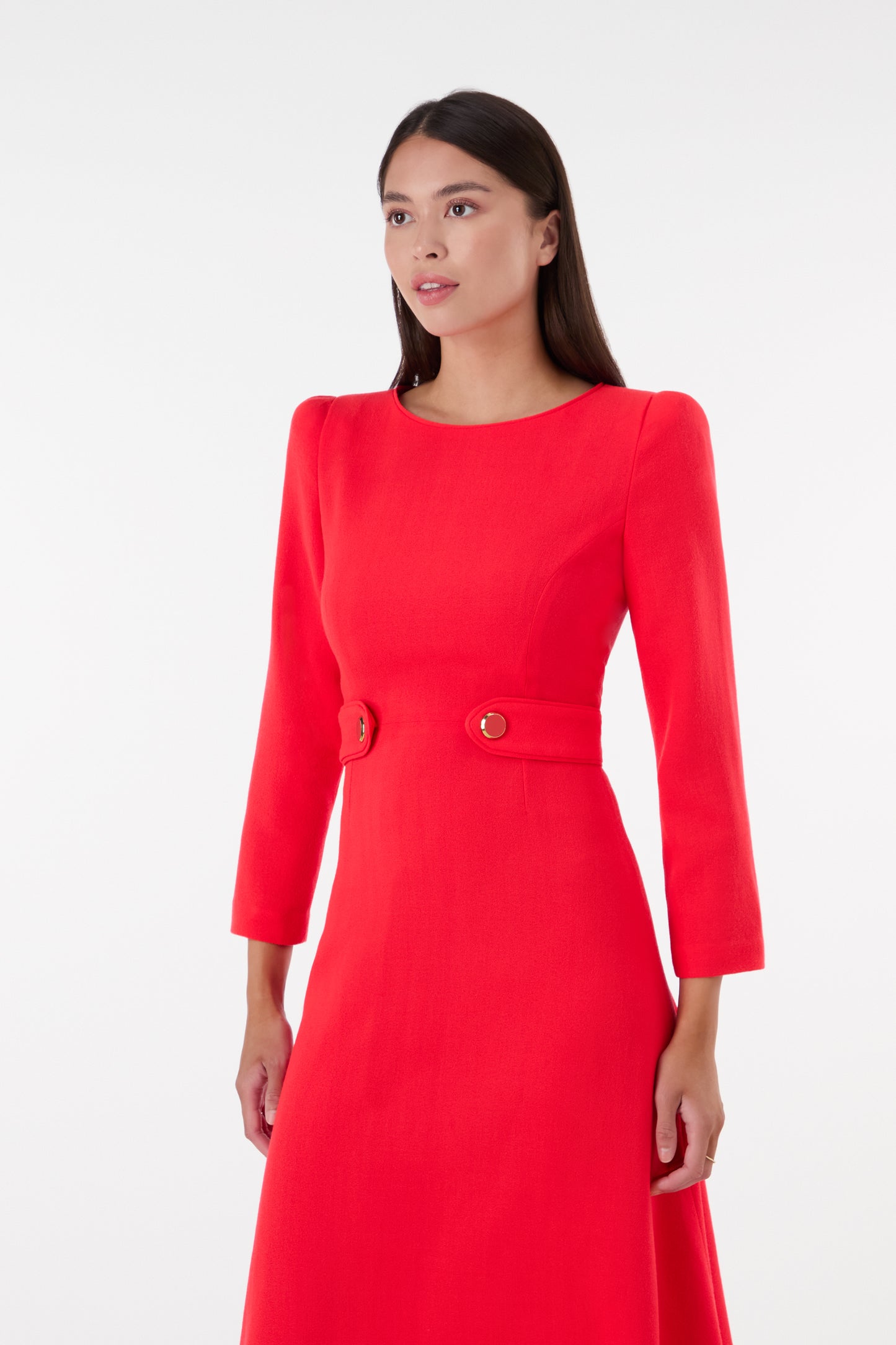 Tiffany Dress - Poppy Red