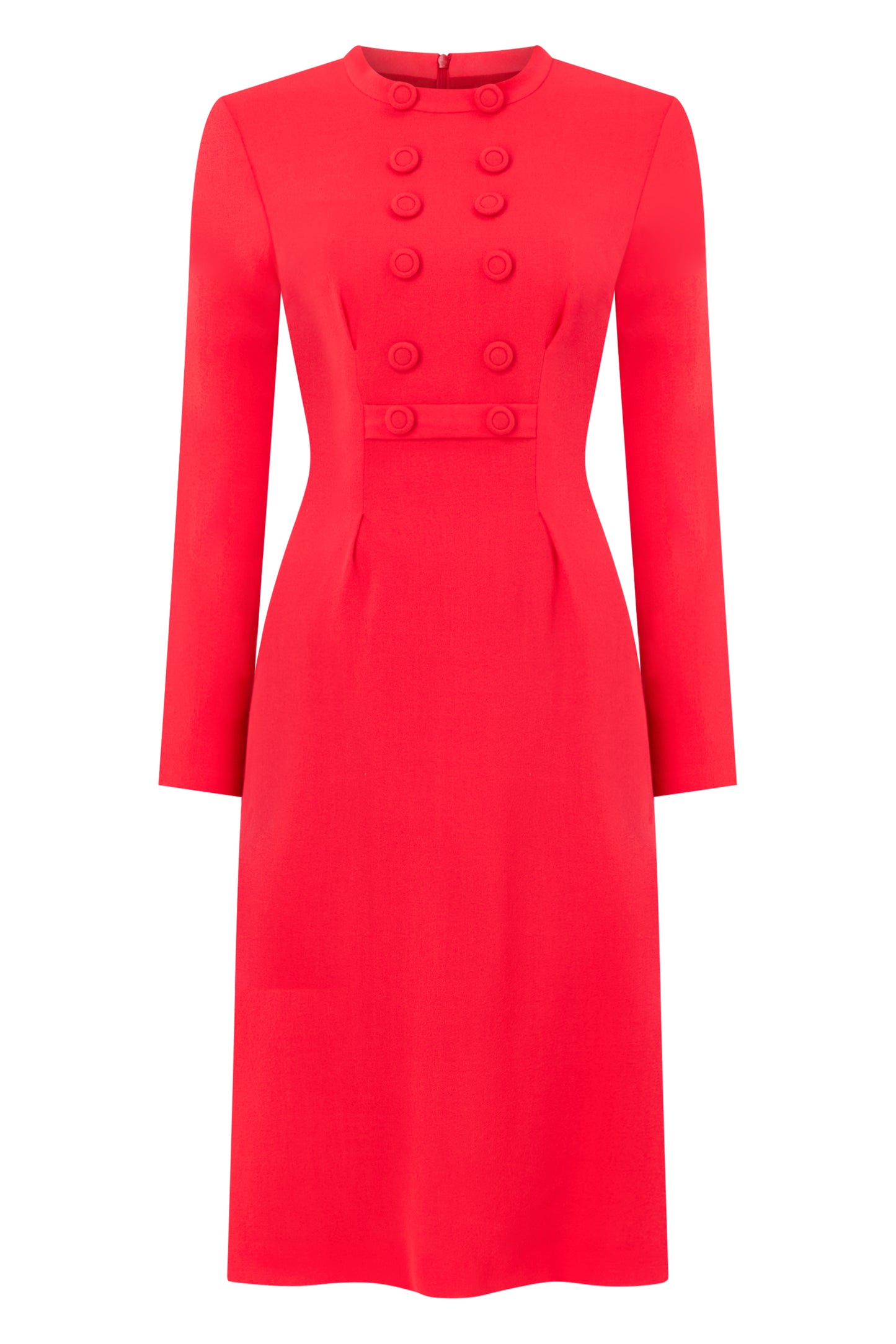 Trudy Dress - Poppy Red