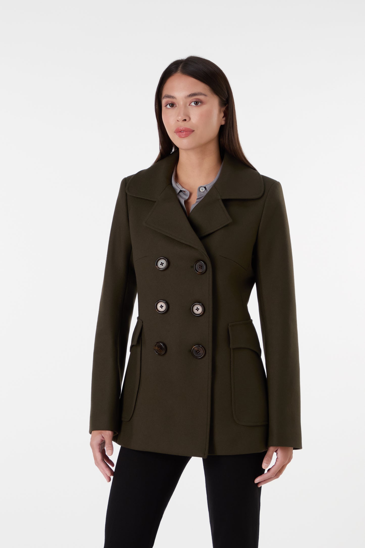 Truman Coat - Moss Green