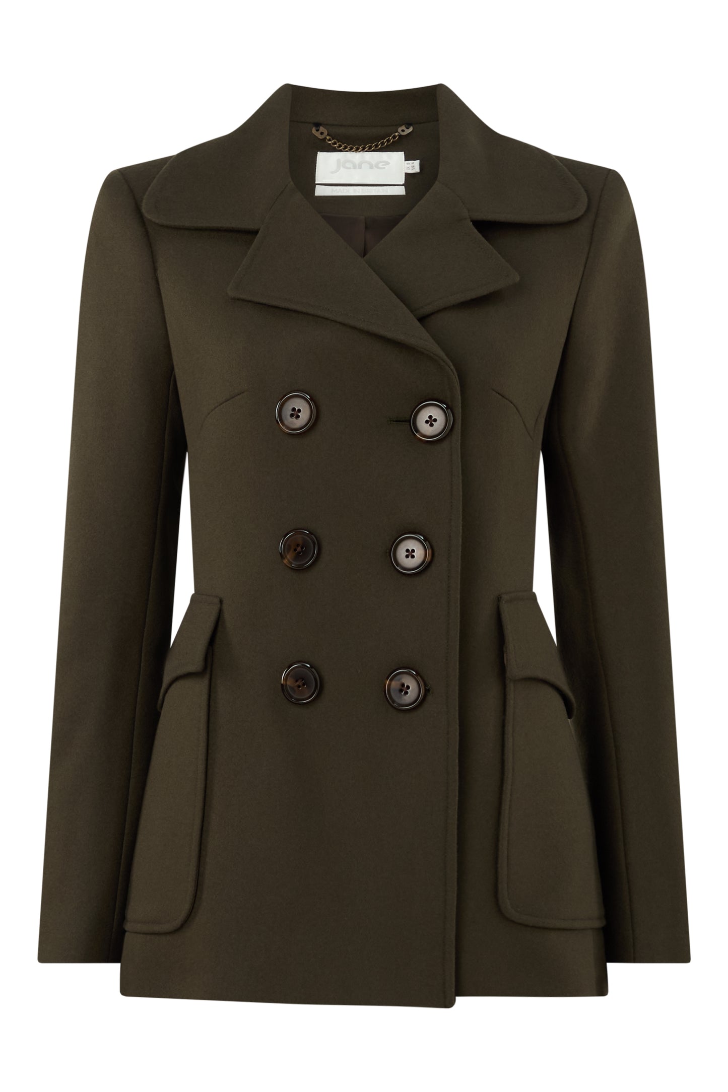Truman Coat - Moss Green