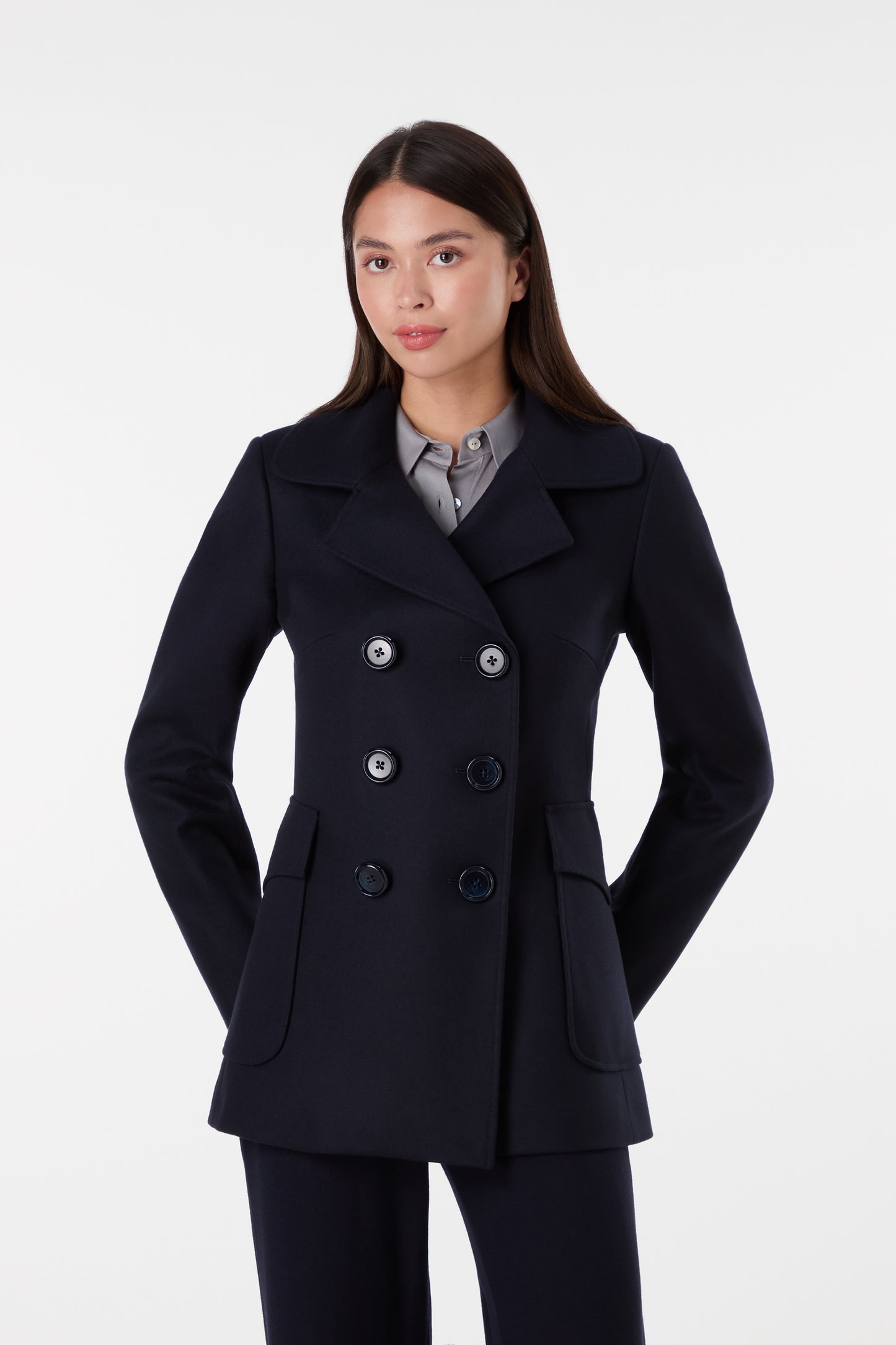 Truman Coat - Dark Navy