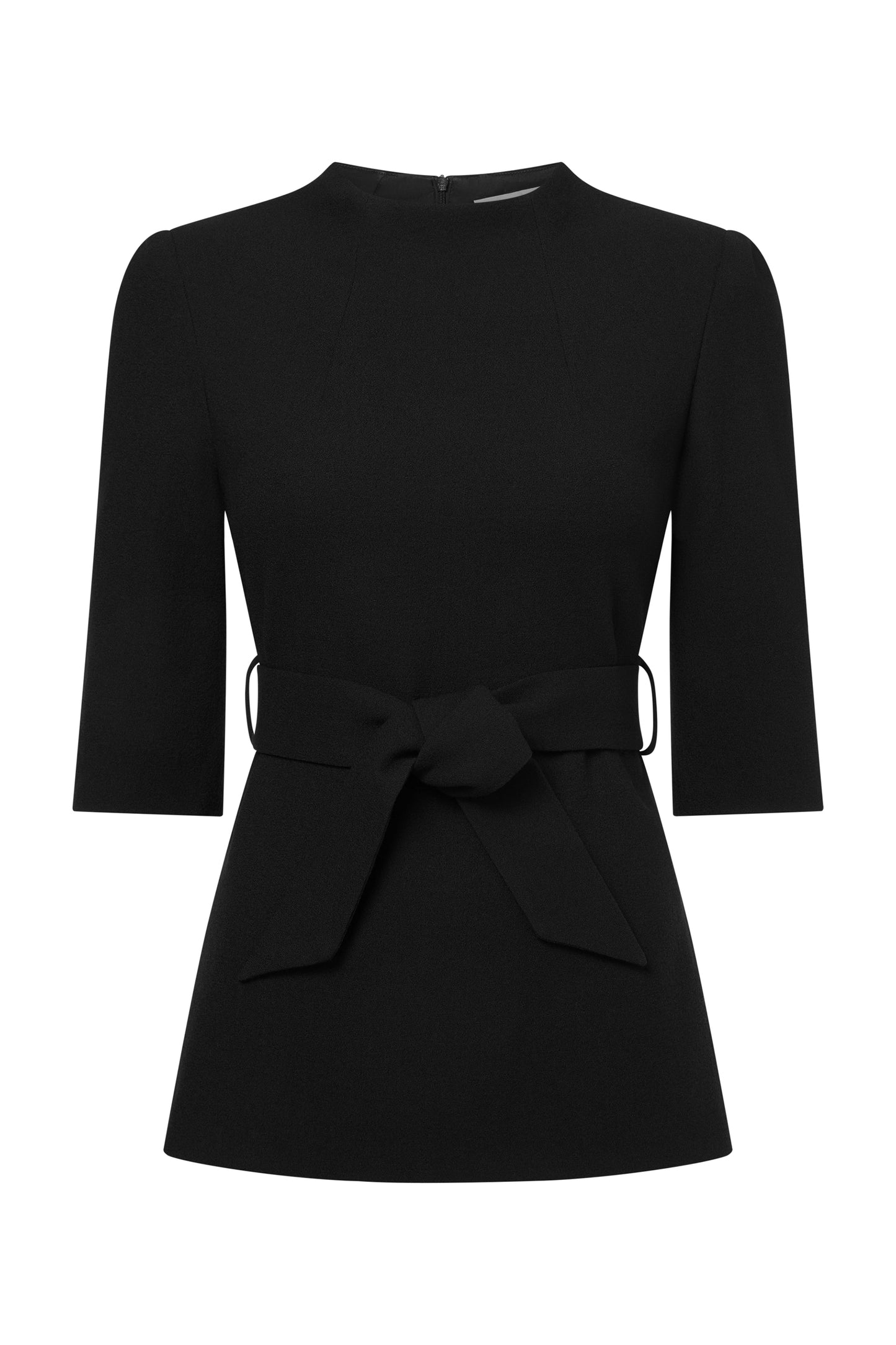 Viola Belted Top - Black