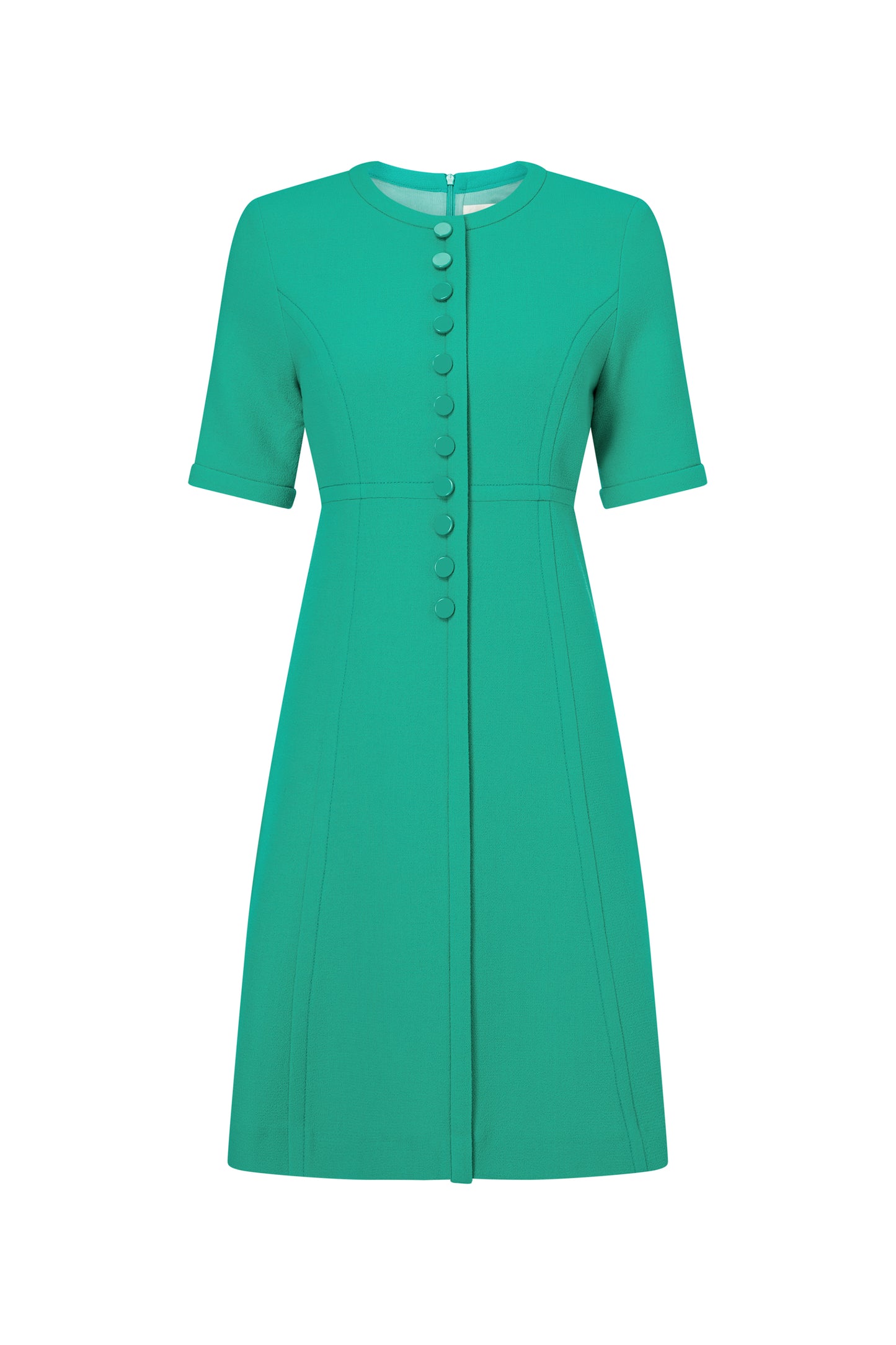 Virgo Short Sleeved Dress - Peppermint