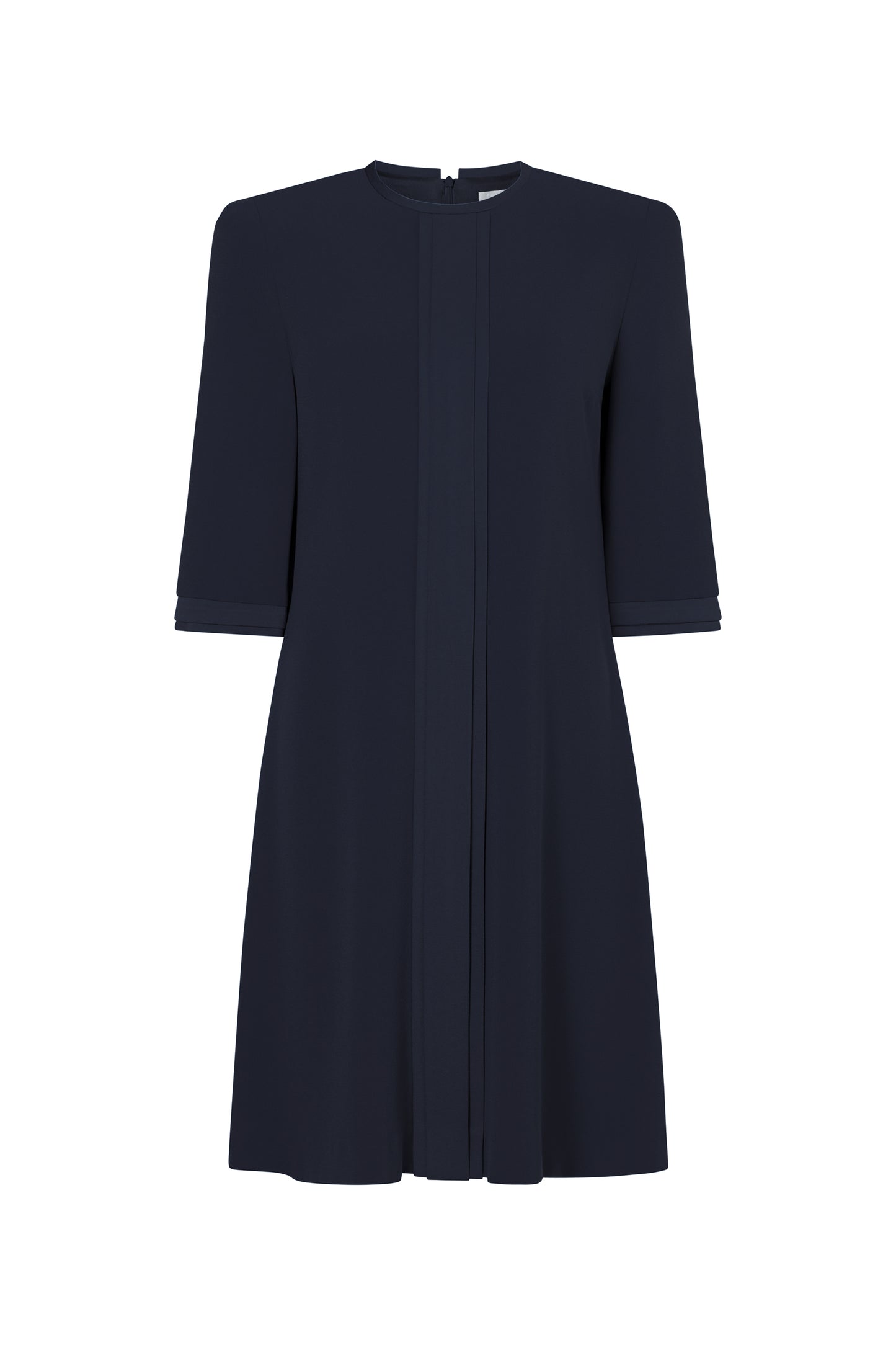 Vista Cady Tunic Dress - Navy
