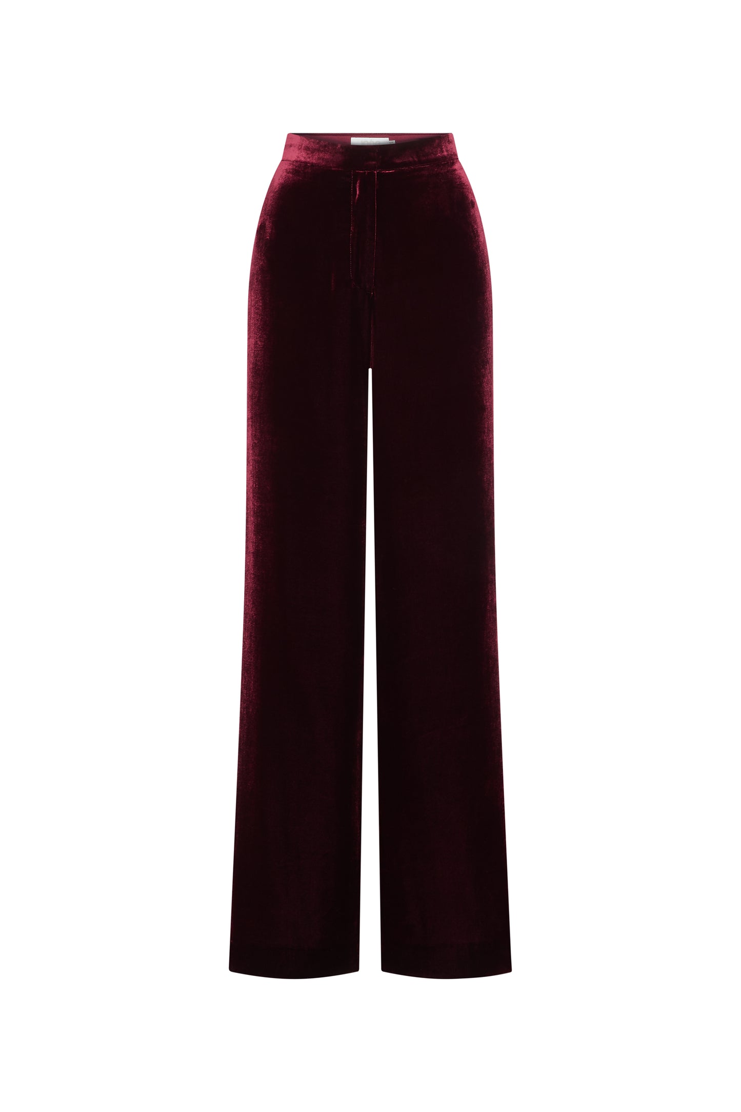 Wentworth Velvet Trousers - Burgundy