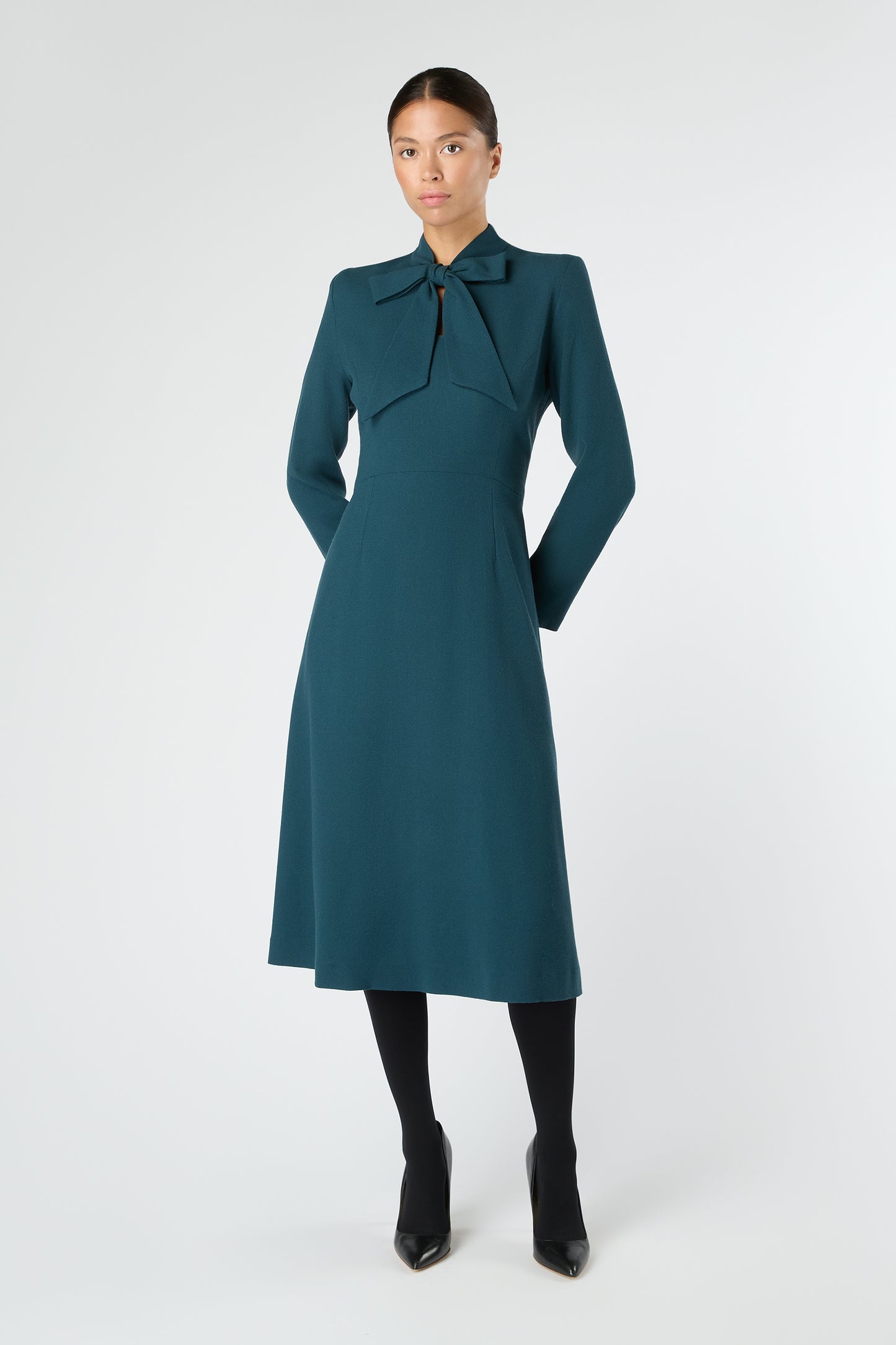 Wallis Fit And Flare Dress - Cartridge