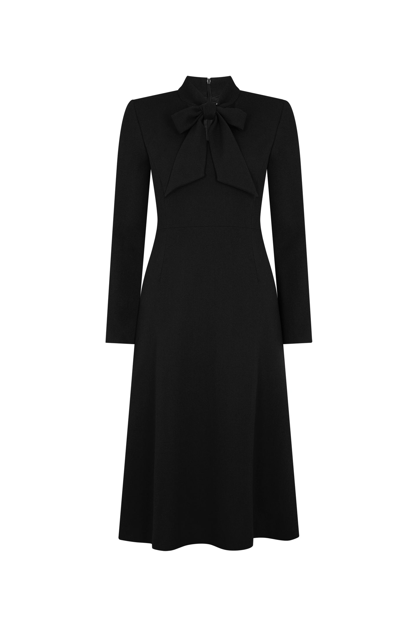 Wallis Fit And Flare Dress - Black