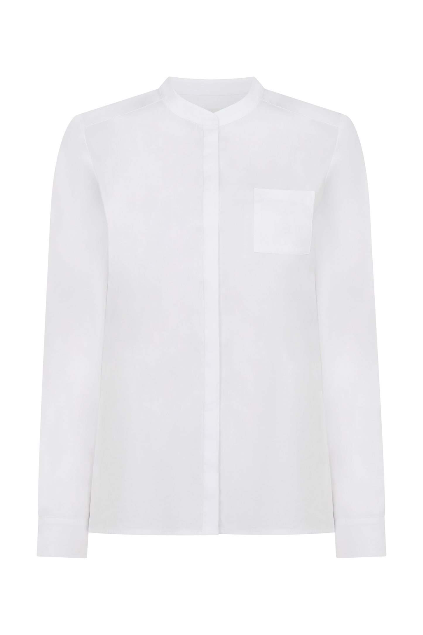 Whitby Cotton Shirt White