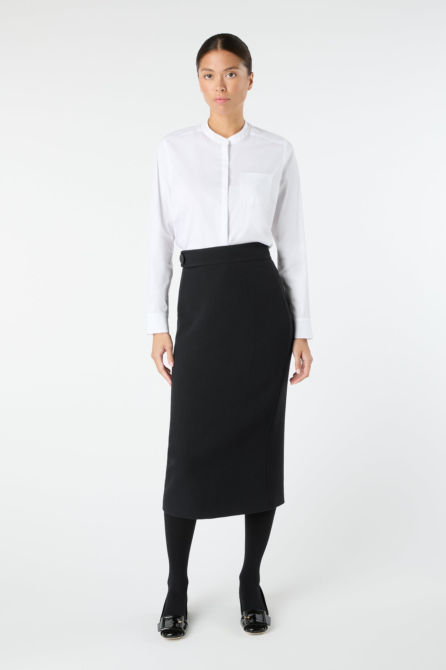 West Pencil Skirt - Black
