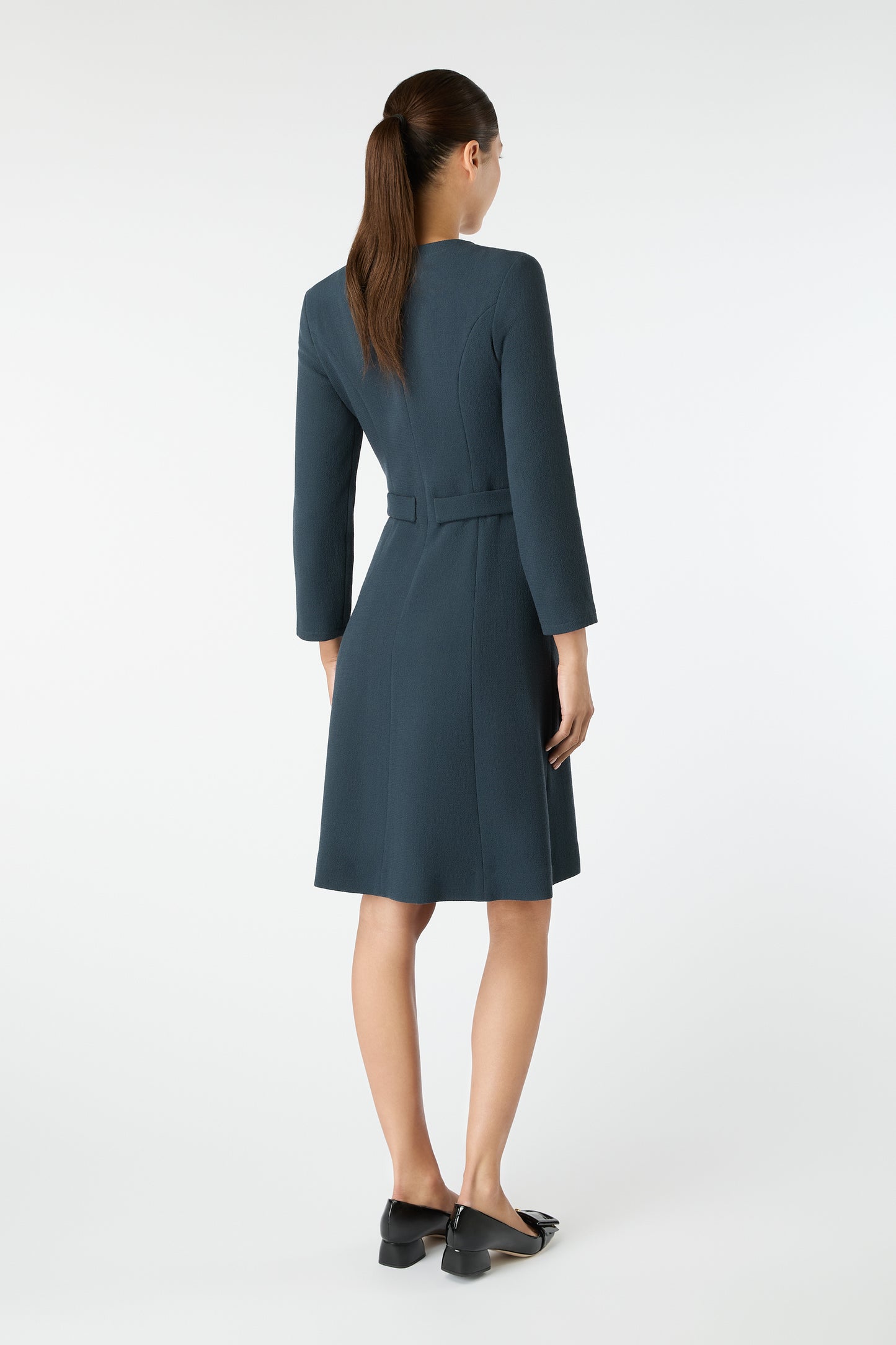 Wish Belted Shift Dress - Iron