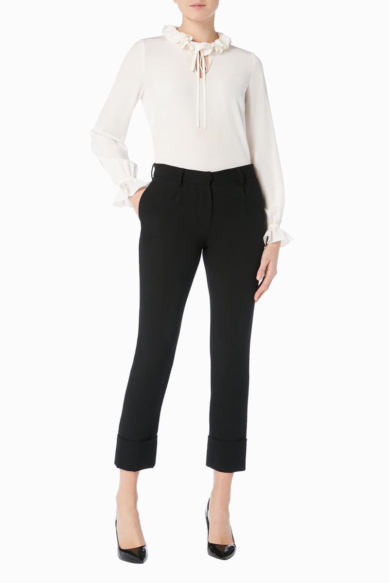Cooper Pencil Trousers - Black
