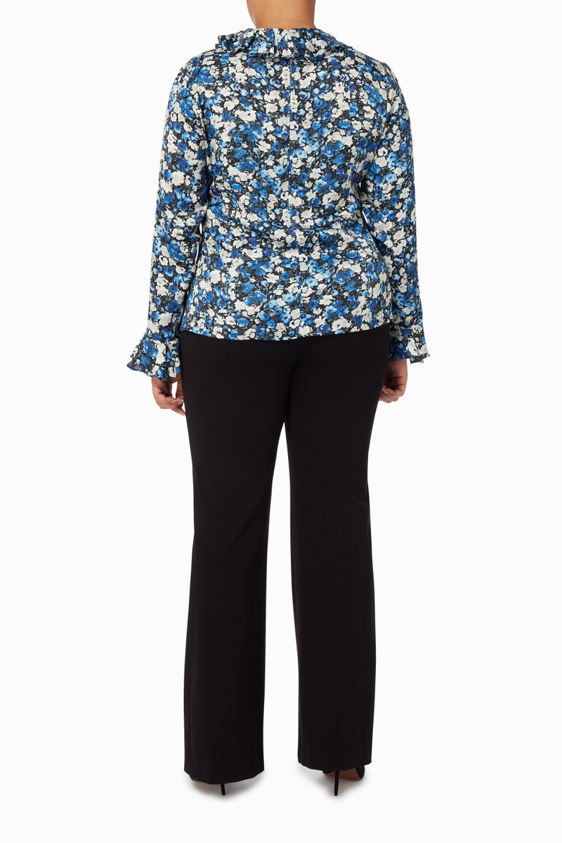 Nymph Blouse - Wild Rose Print