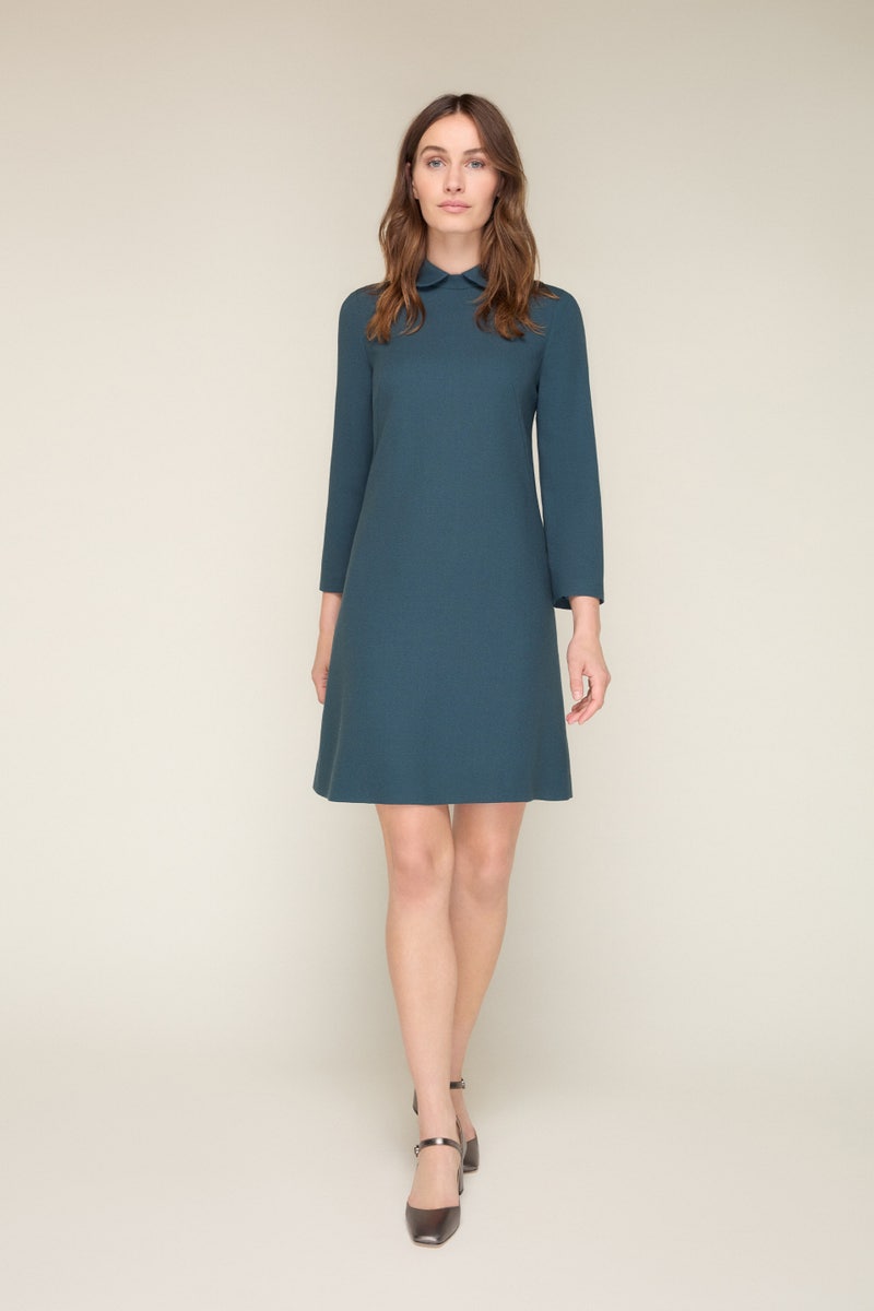 Saffron Tunic Dress - Persian Green Saffron Tunic Dress - Persian Green