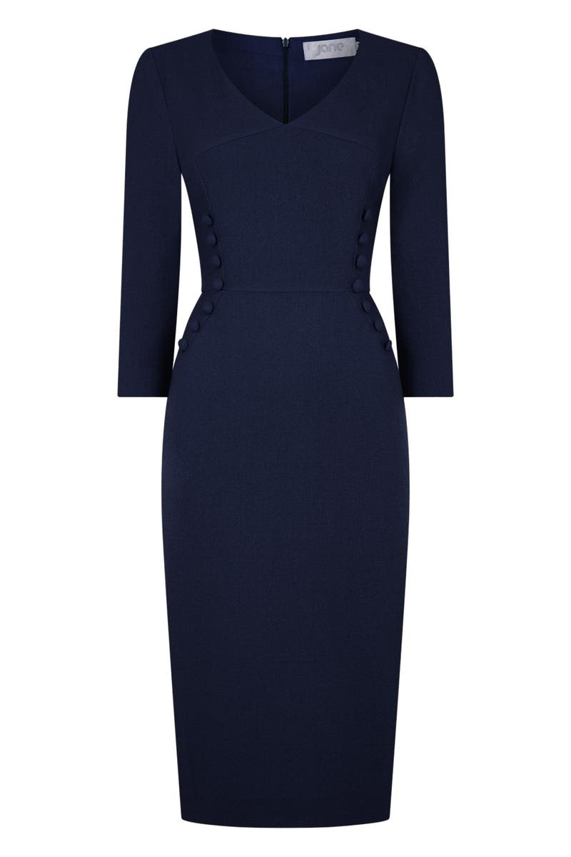 Tatum Dress - Dark Navy