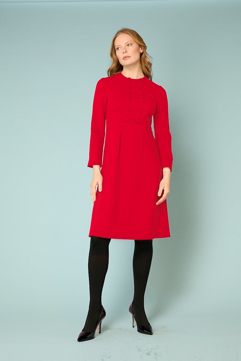 Trudy Dress - Poppy Red Jane Atelier Trudy Dress - Poppy Red Jane Atelier