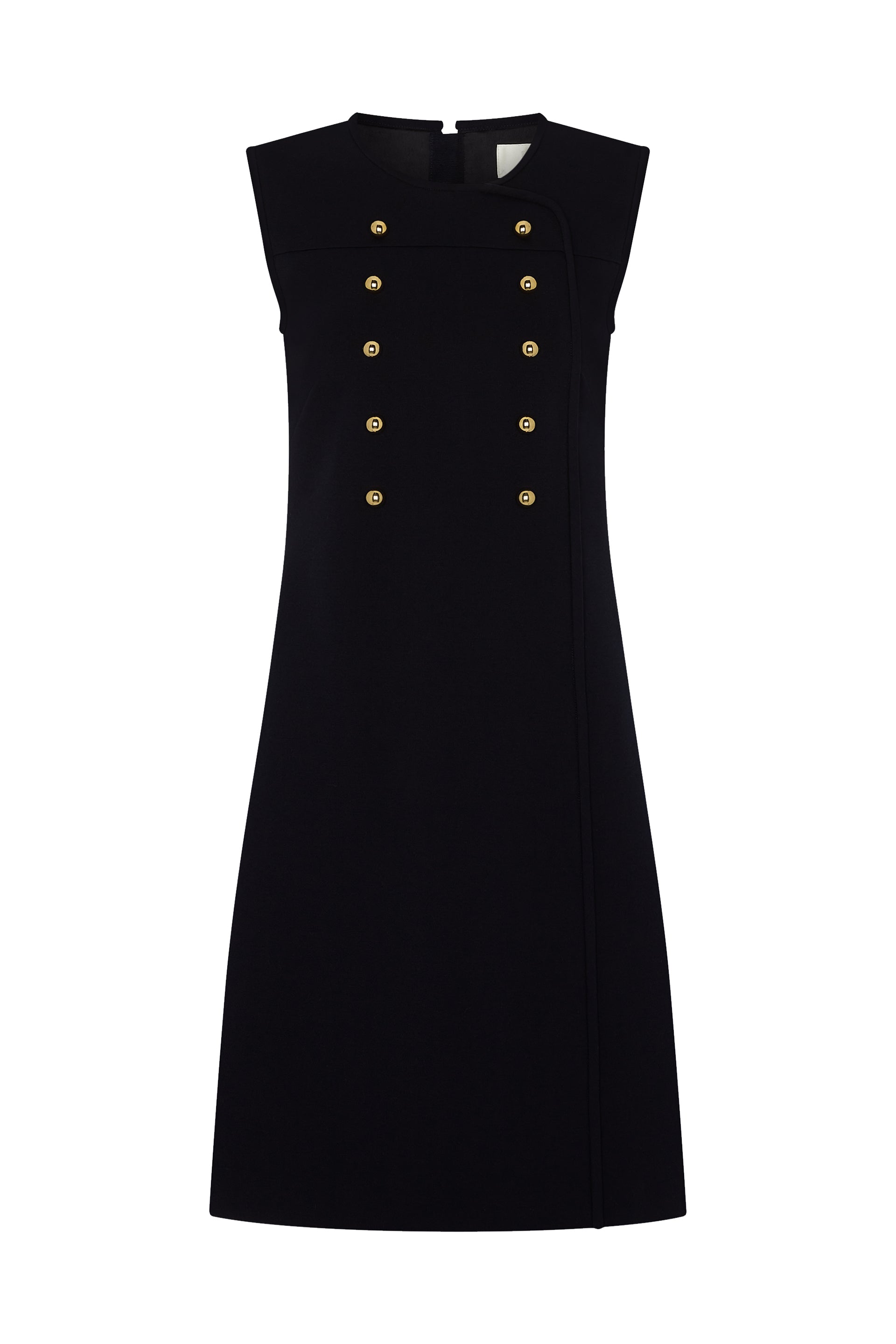 Sybil Jersey Shift Dress - Dark Navy Jane Atelier Sybil Jersey Shift Dress - Dark Navy Jane Atelier