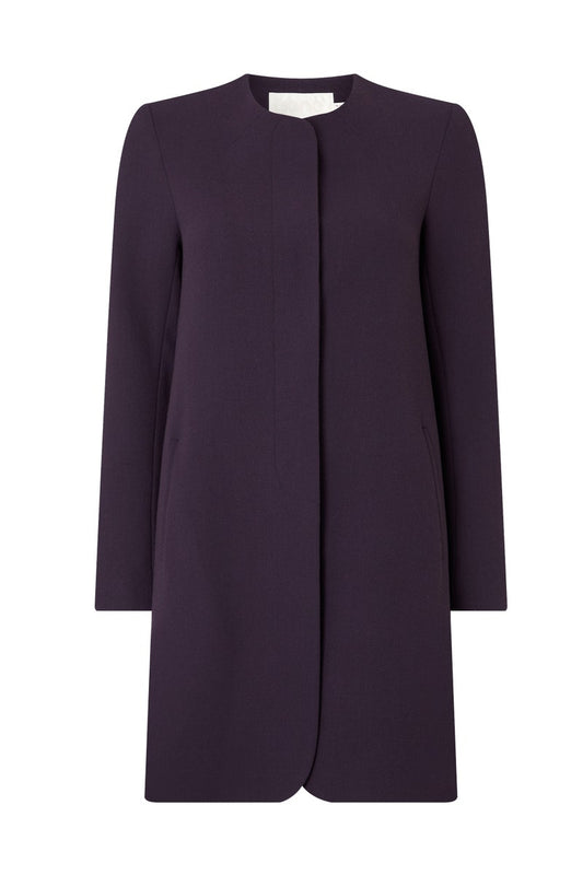 Redgrave Coat - Blackcurrant