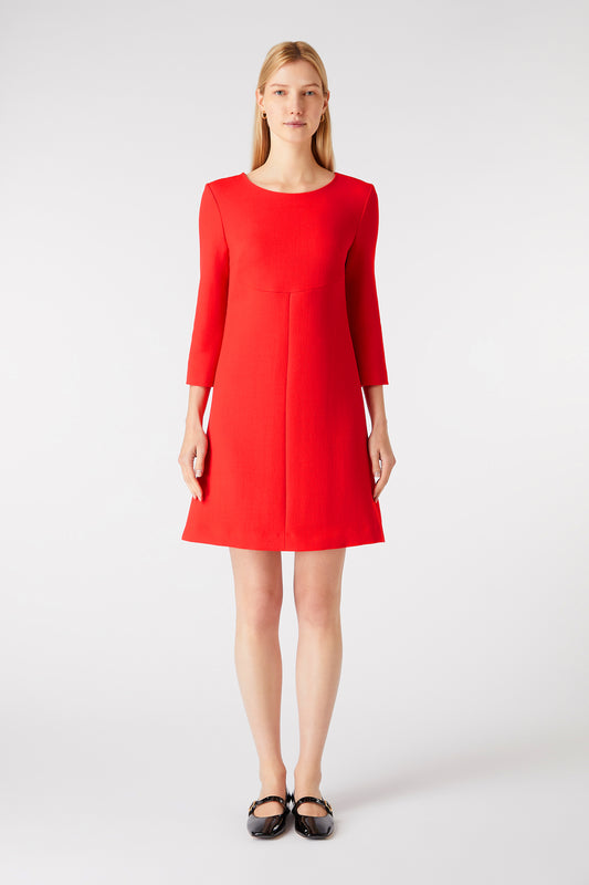 Halo Shift Dress - Red