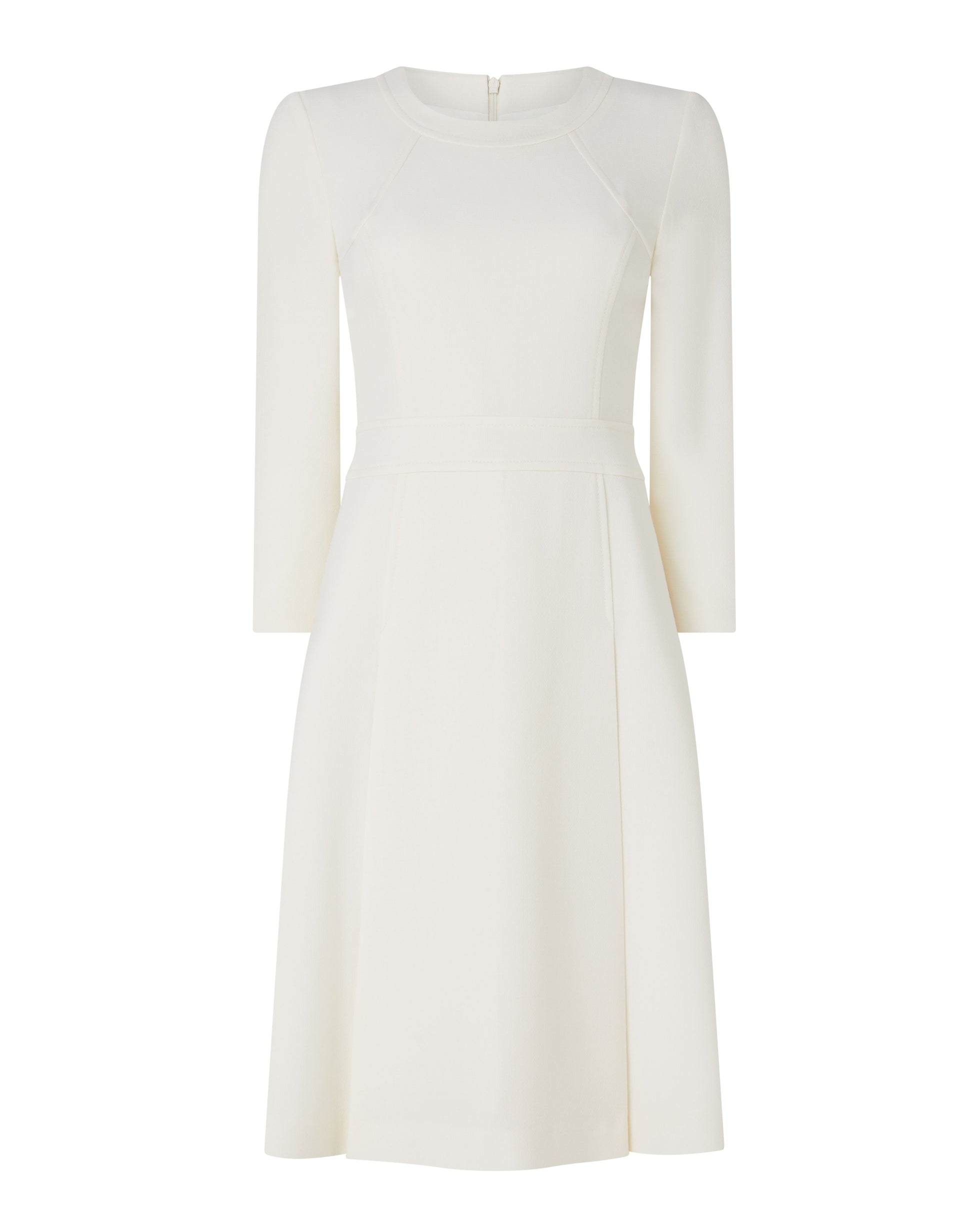 Suki Fit And Flare Dress - Cream Suki Fit And Flare Dress - Cream