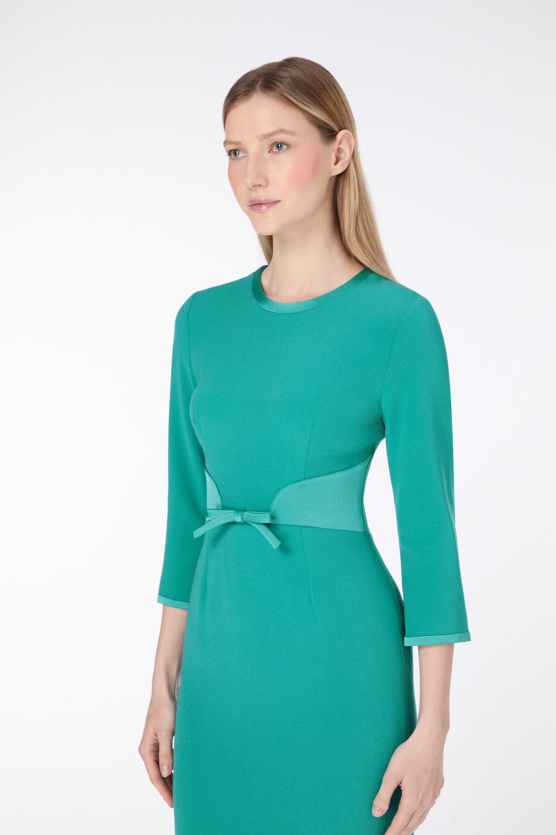 Talita Cady Pencil Dress - Jade Green Jane Atelier Talita Cady Pencil Dress - Jade Green Jane Atelier