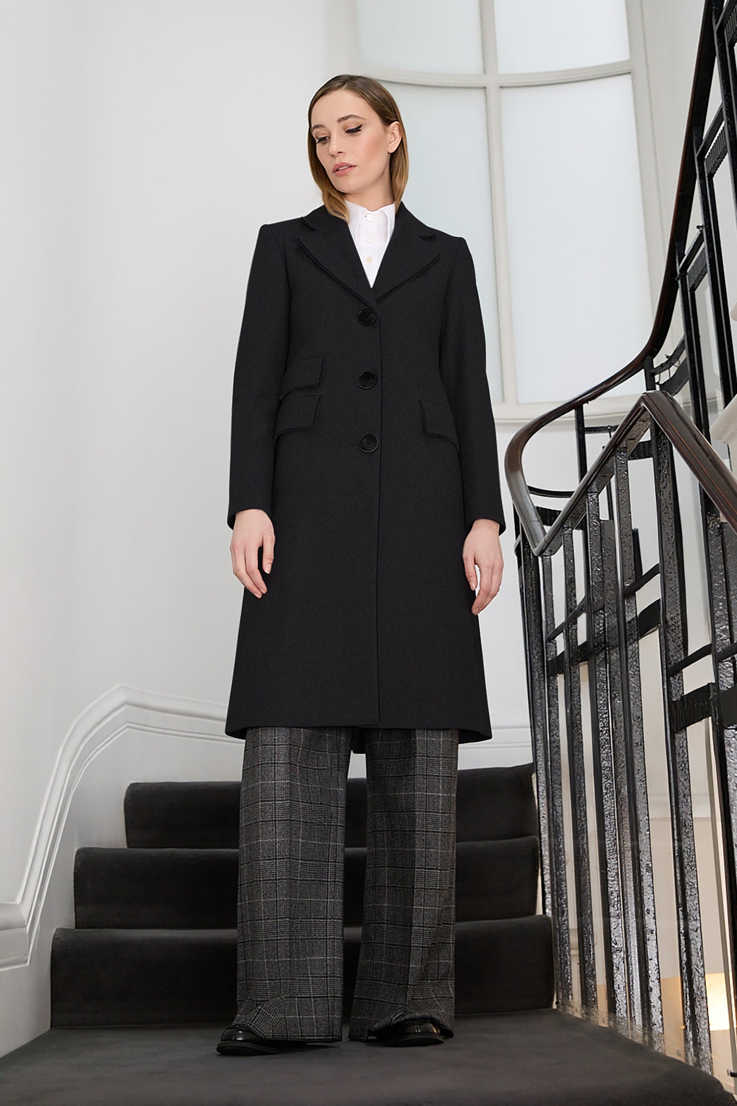 Trafalgar Coat - Black