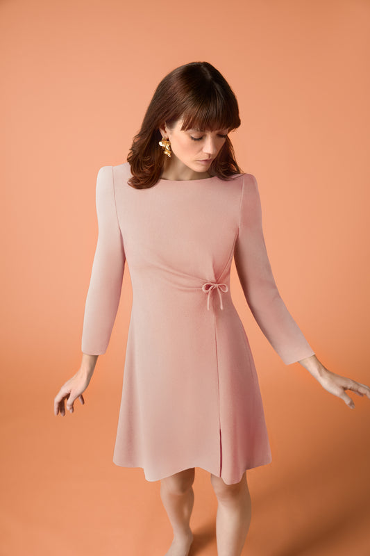 Vale Tunic Dress - Tea Rose