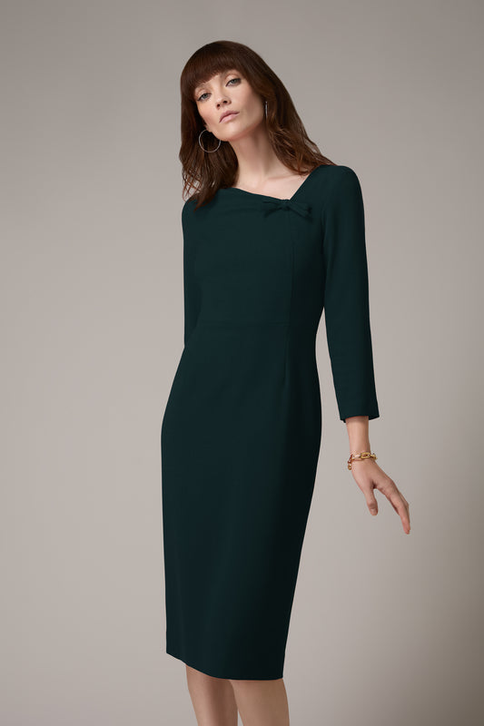Valerie Pencil Dress - Fern Green